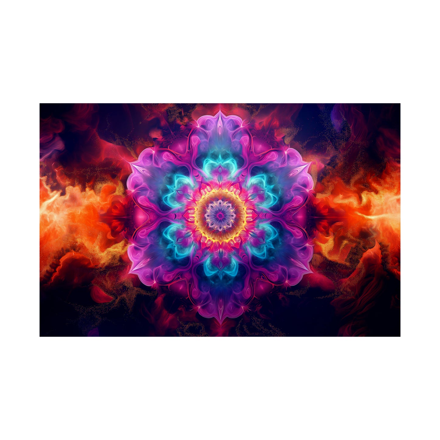 Mandala 1 Horizontal Posters