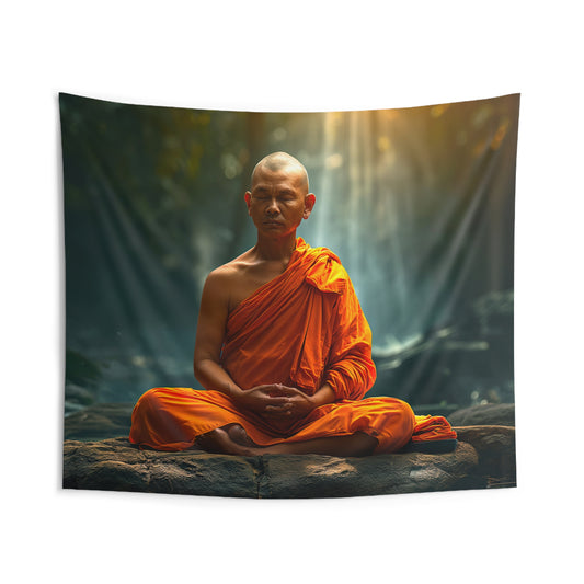 Monk 3 Indoor Wall Tapestries