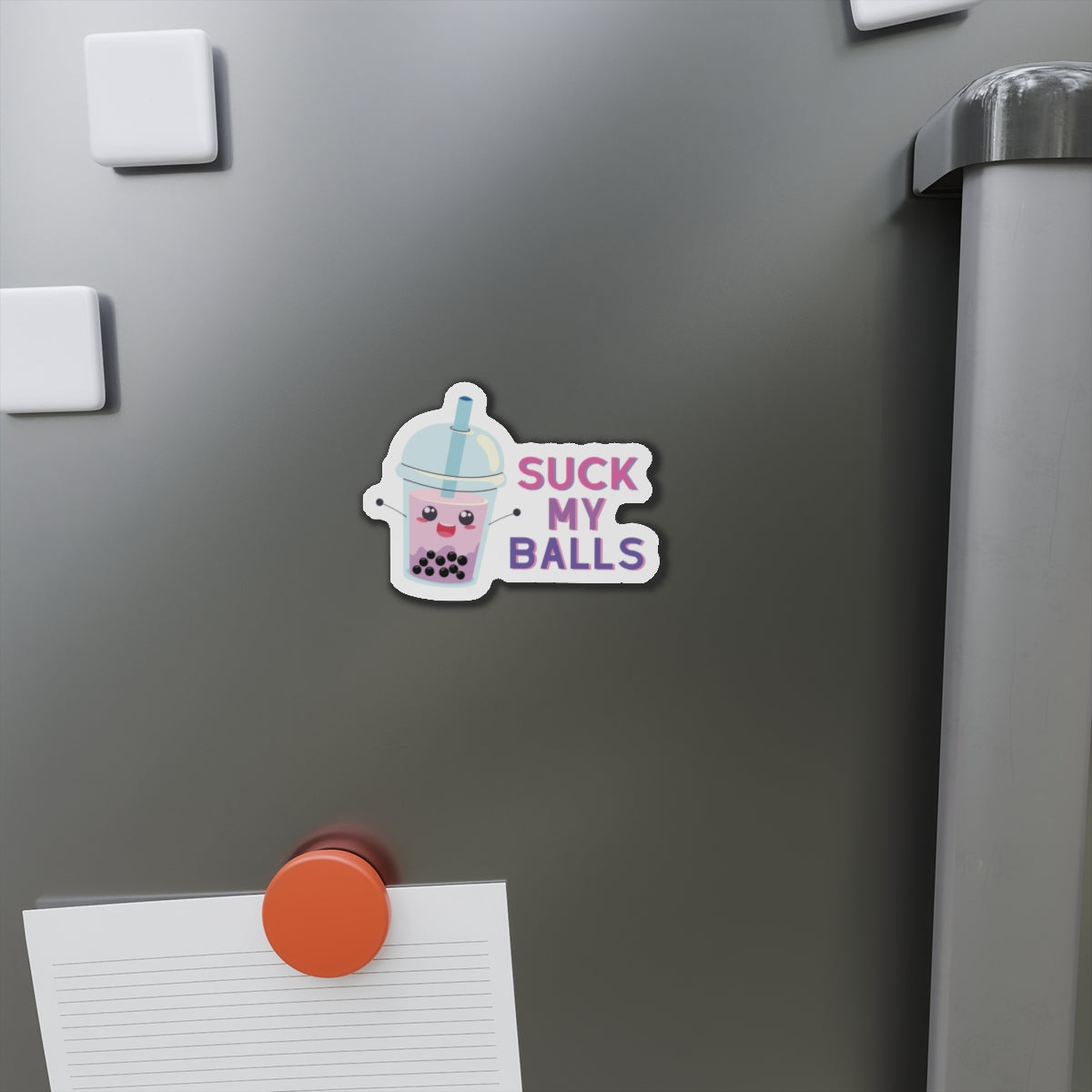 Ball Suck Die-Cut Magnets