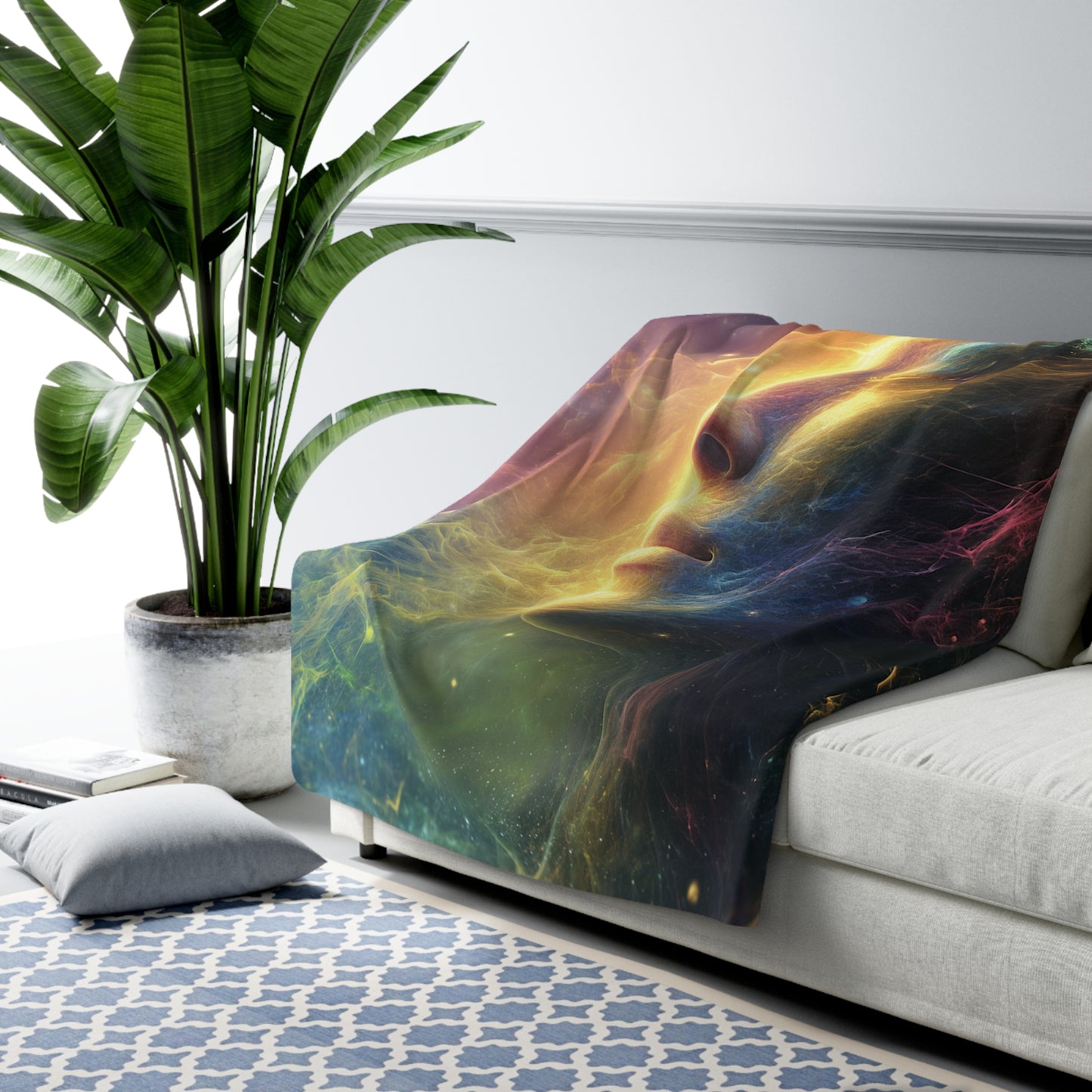 Star Girl Sherpa Fleece Blanket