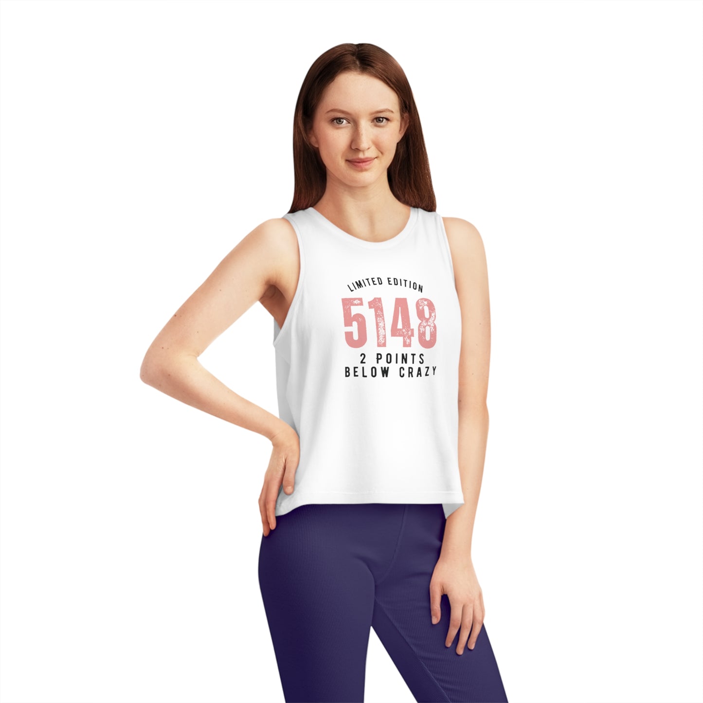 5150 Crazy Women's Dancer Cropped Tank Top