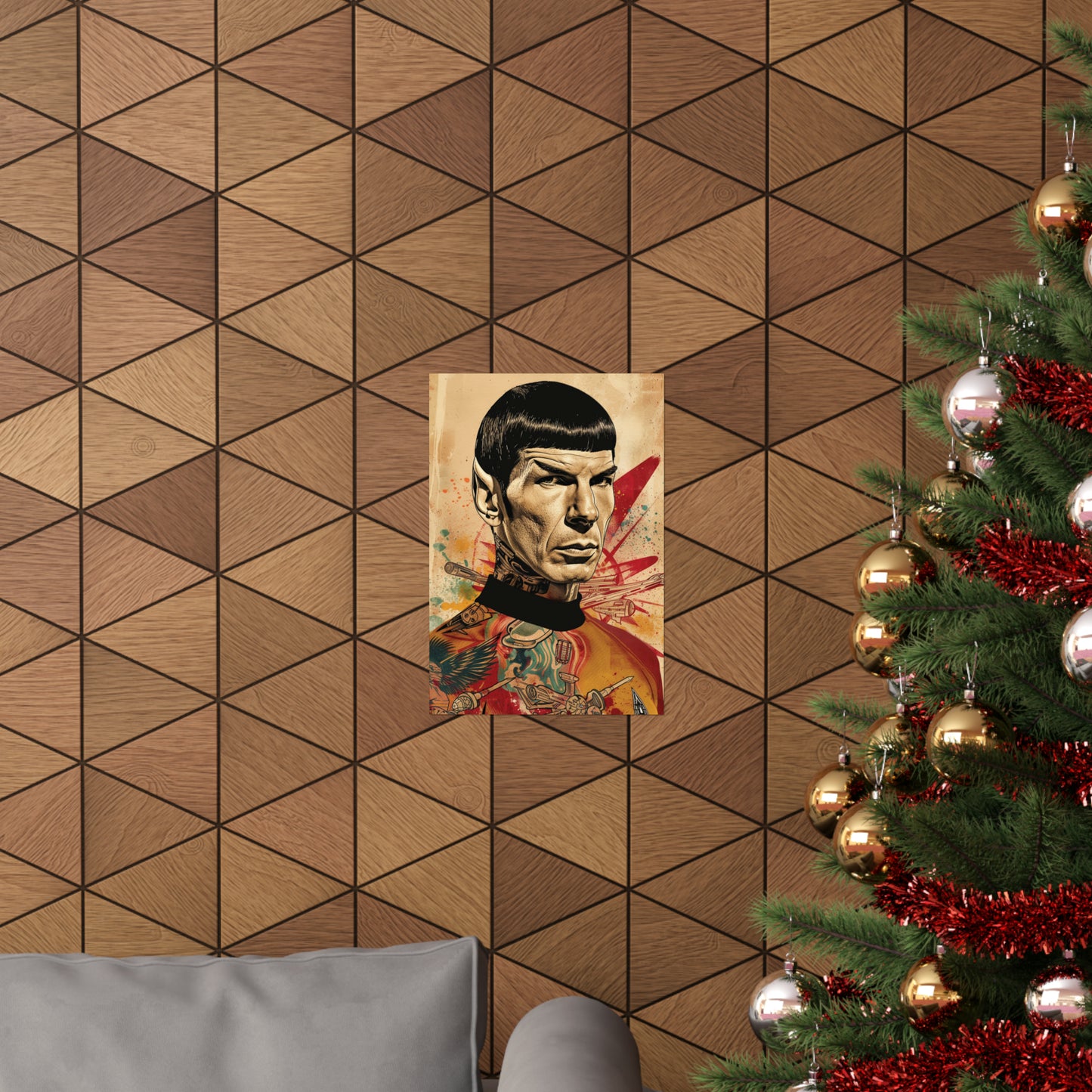 Spock 1 Matte Vertical Posters