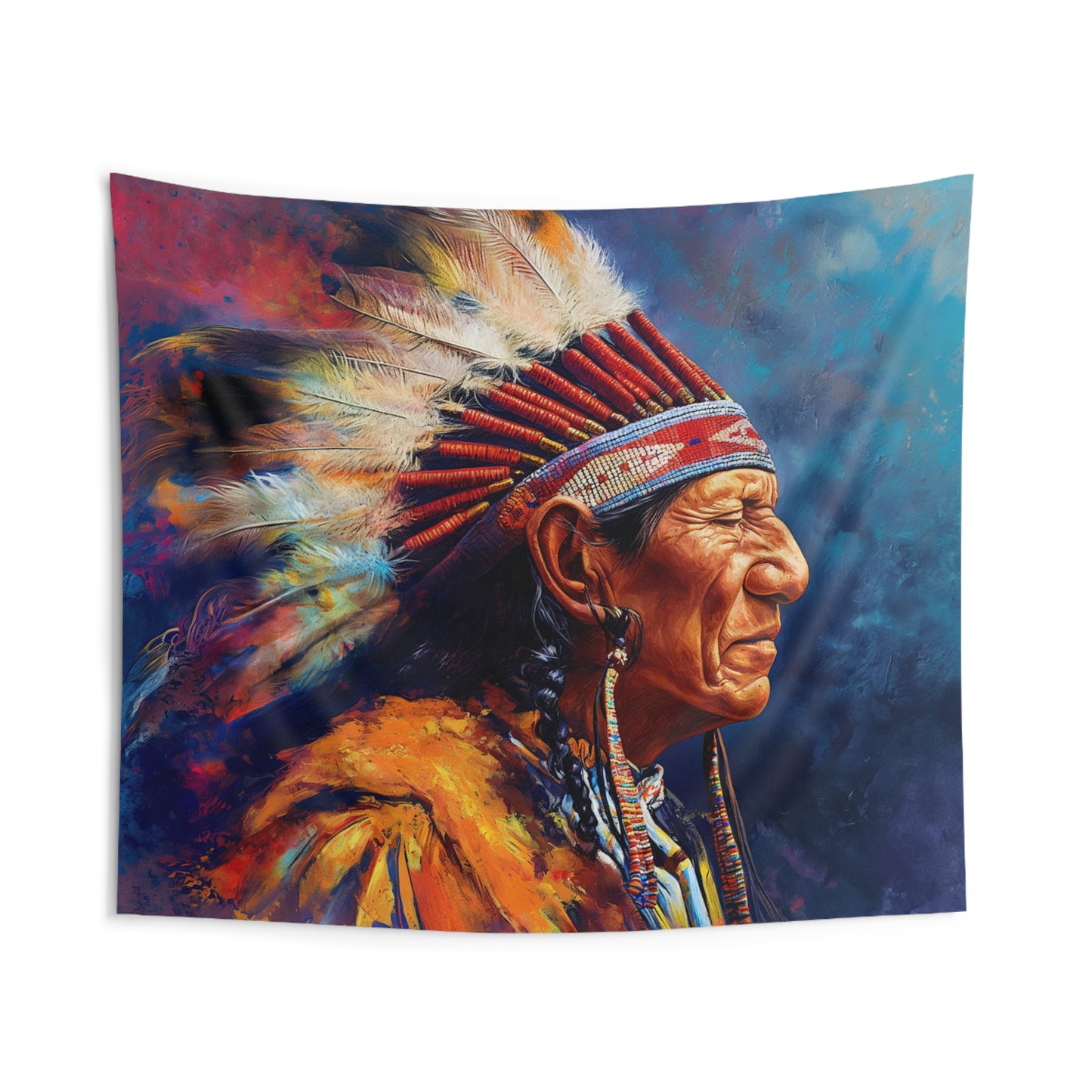 Chief 1 Indoor Wall Tapestries