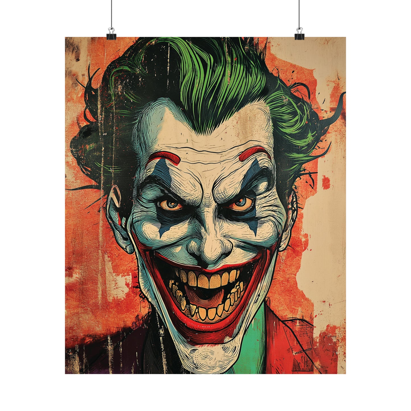 Joker 5 Matte Vertical Posters