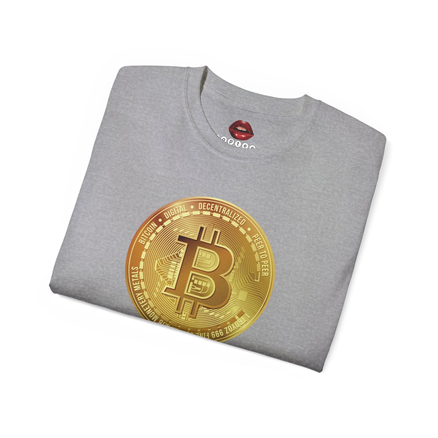 Bitcoin Coin Unisex Ultra Cotton Tee