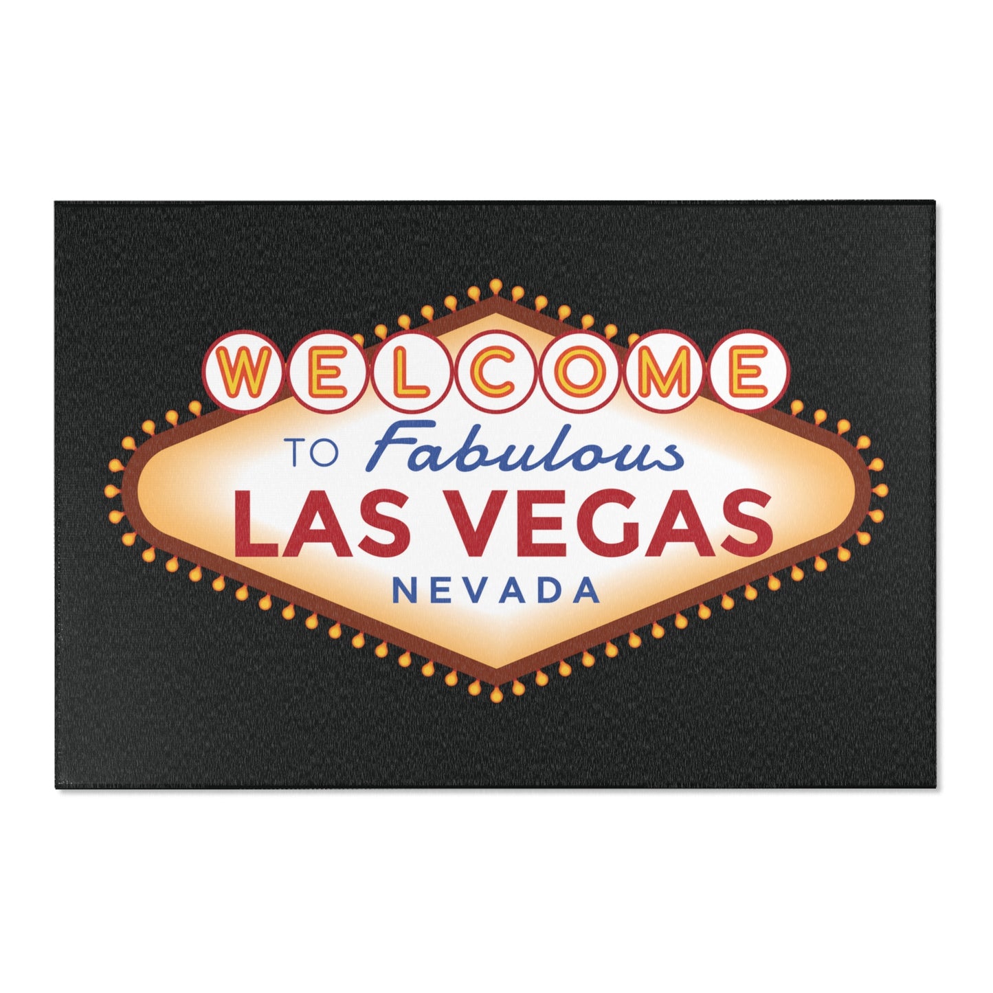 Las Vegas Sign Area Rug