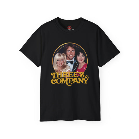 Three's Company Unisex Ultra Cotton Tee