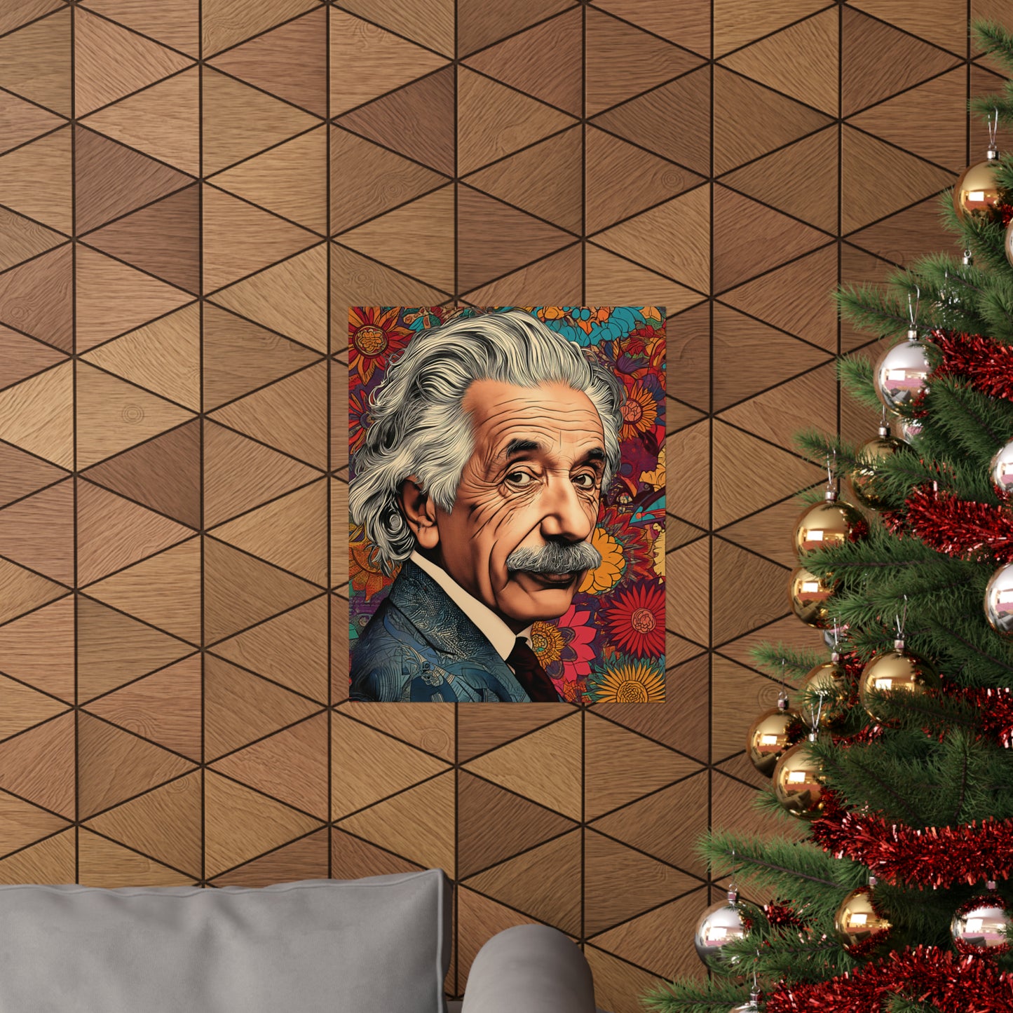 Einstein 1 Matte Vertical Posters