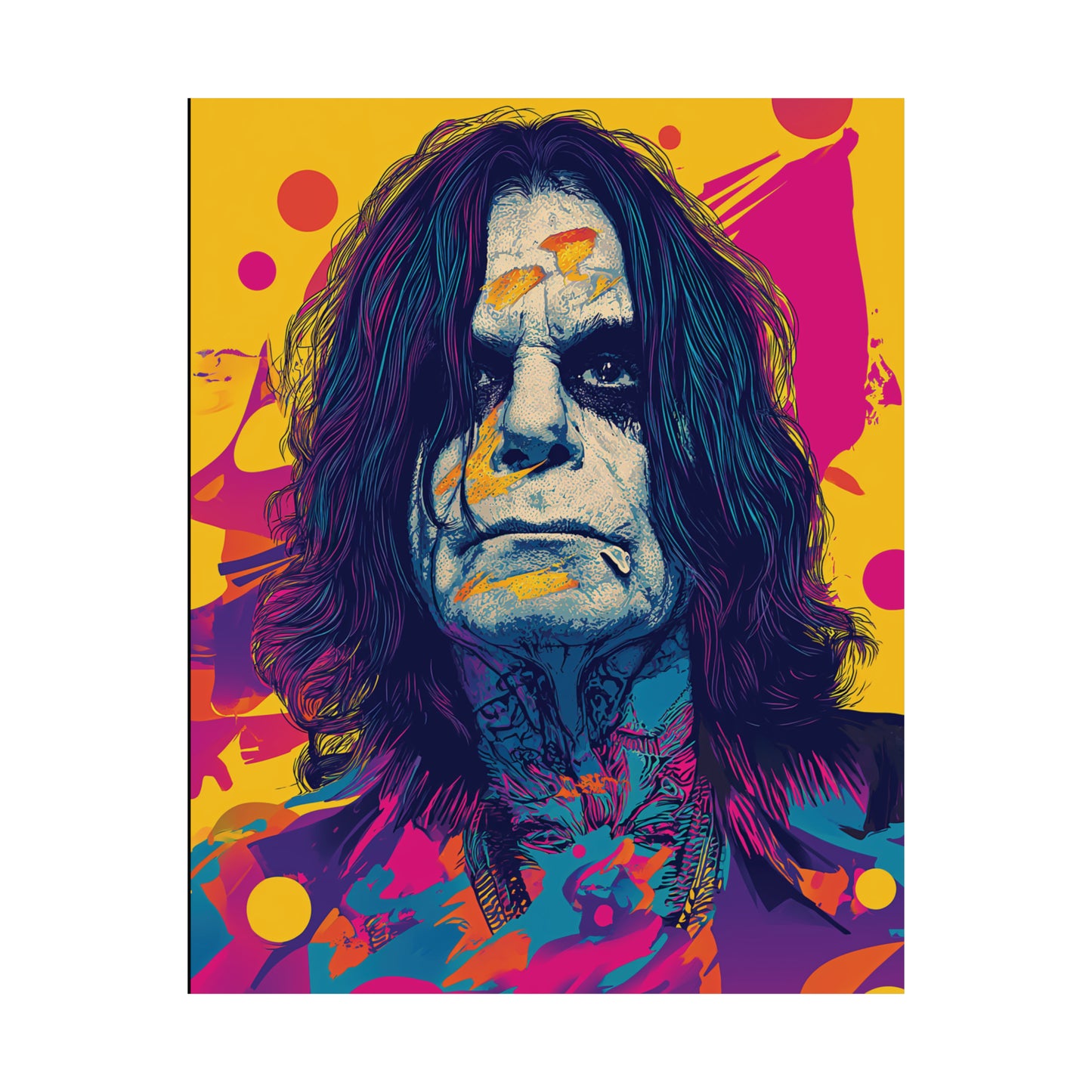 Ozzy 2 Matte Vertical Posters