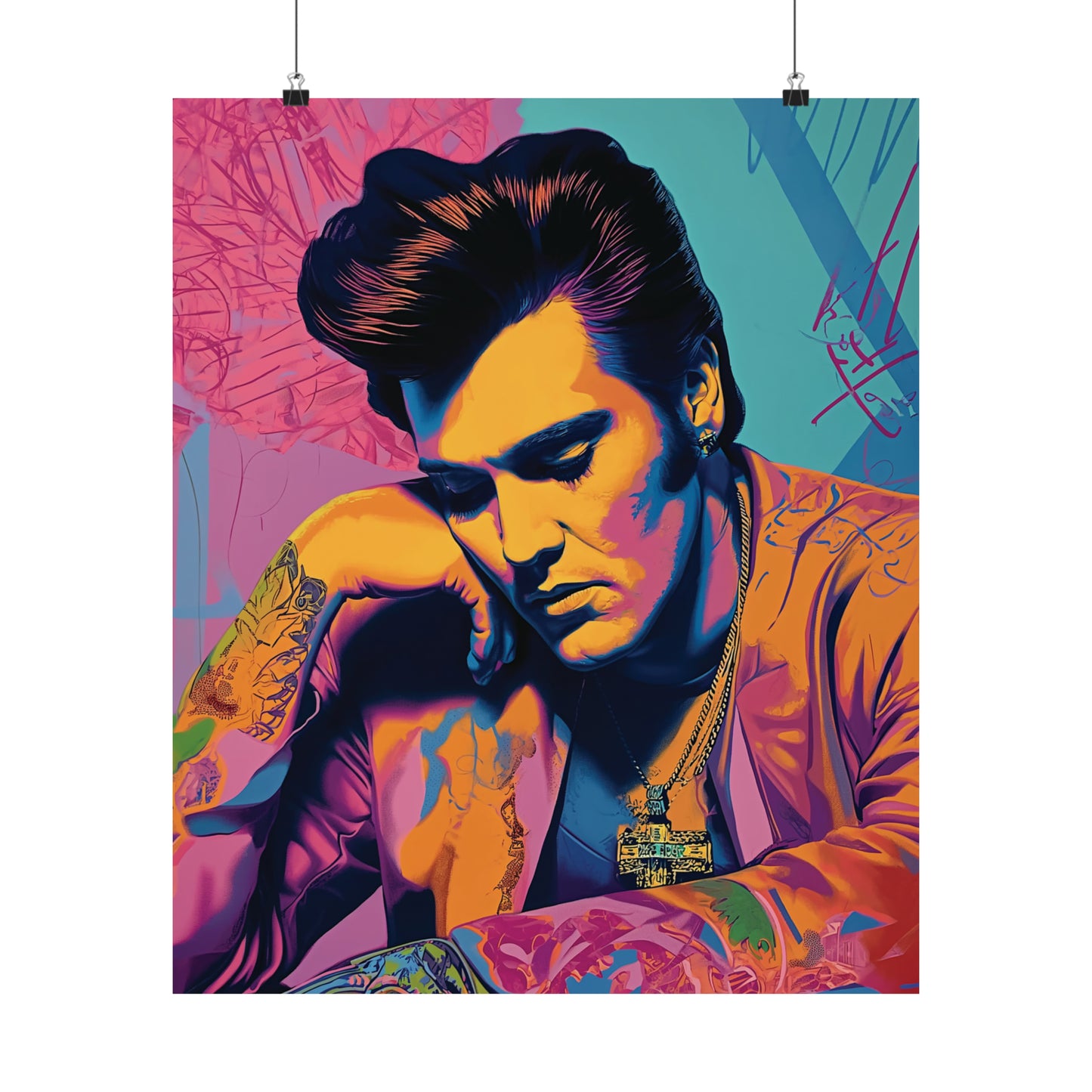 Elvis 1 Matte Vertical Posters