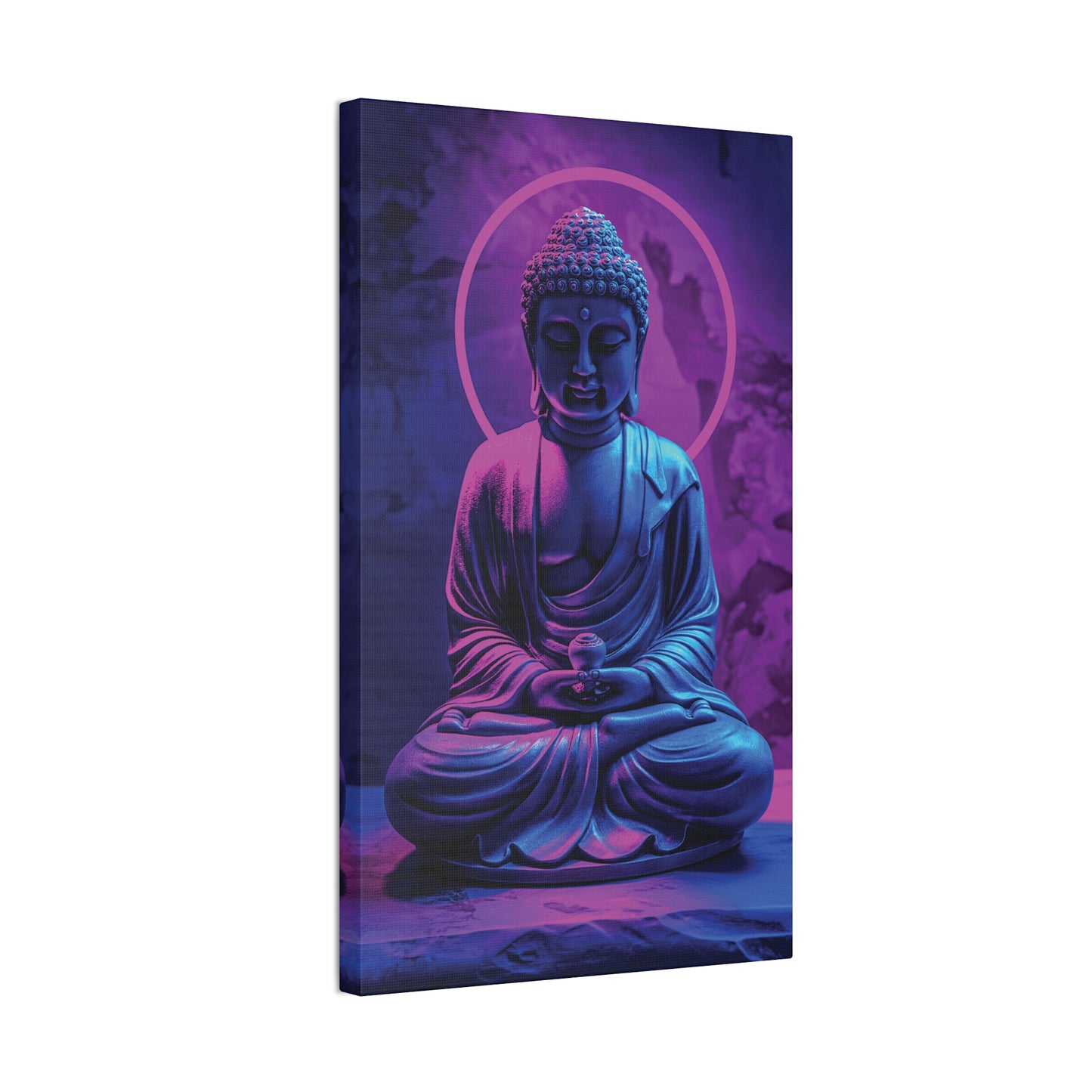 Buddha 20 Canvas Stretched, 0.75"