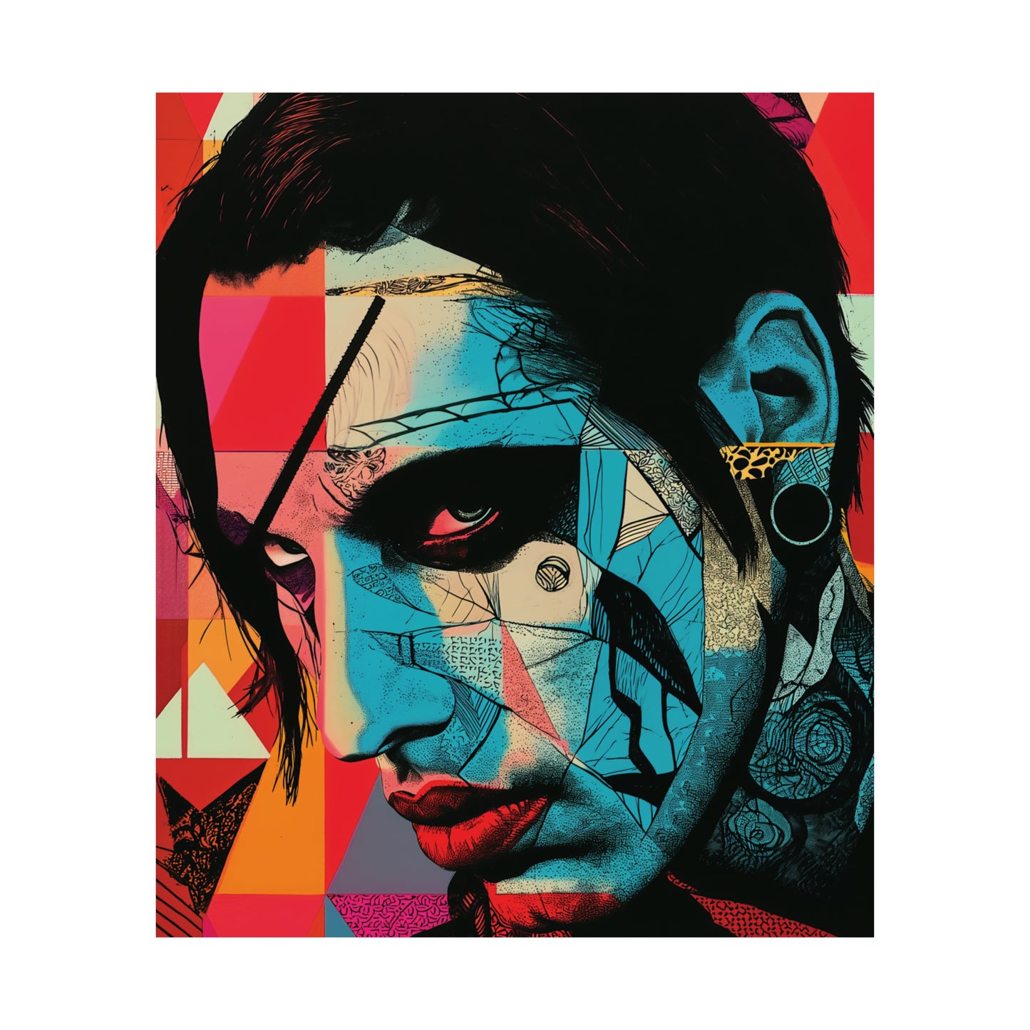 Manson 2 Matte Vertical Posters