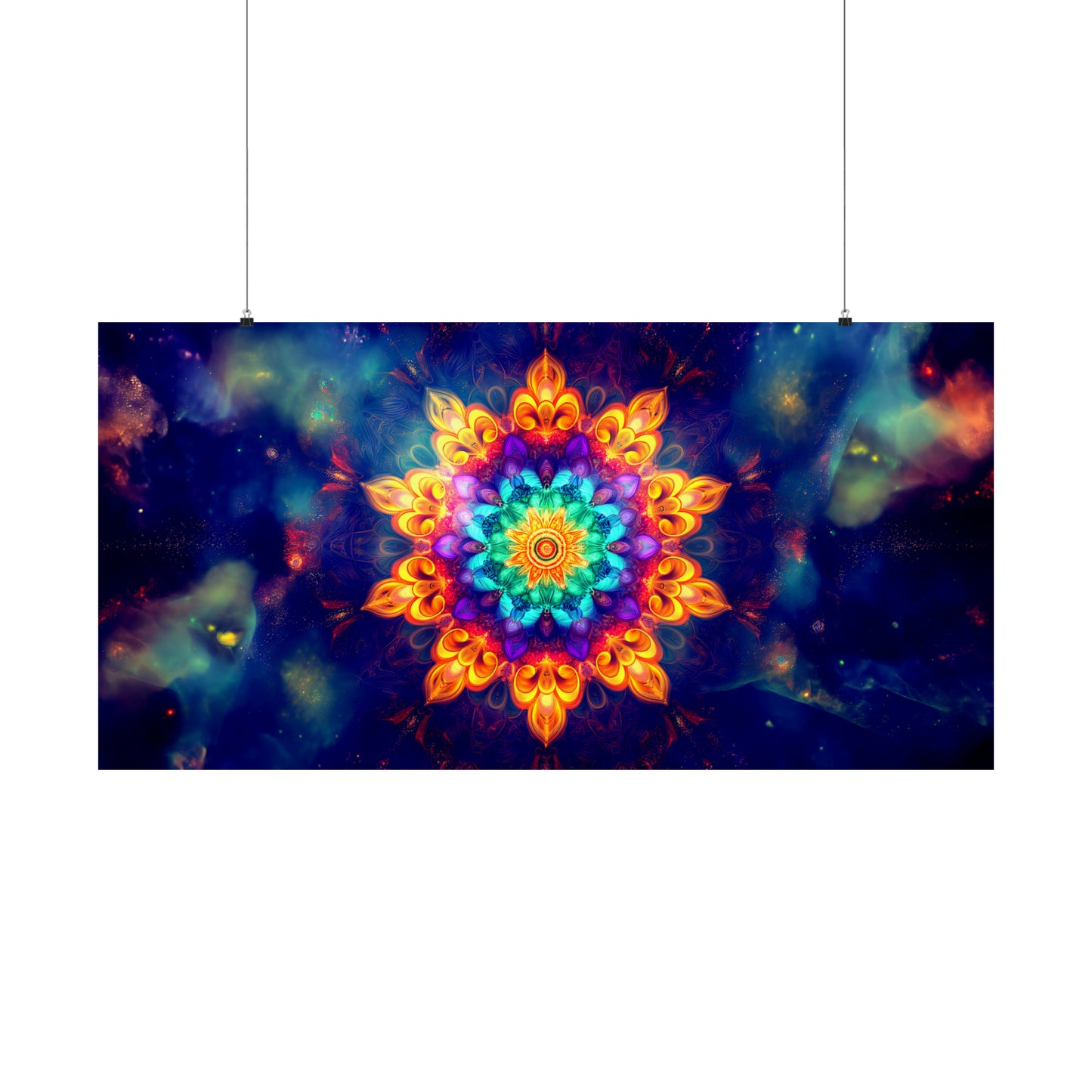 Mandala 3 Horizontal Posters