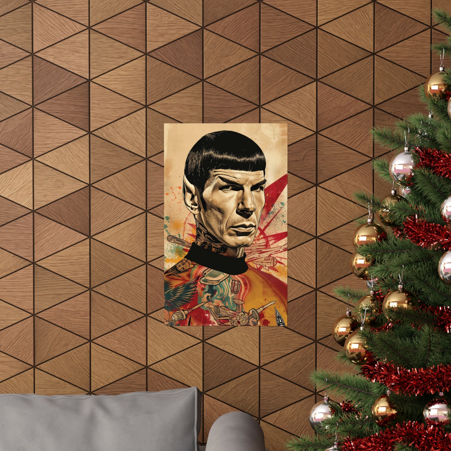 Spock 1 Matte Vertical Posters