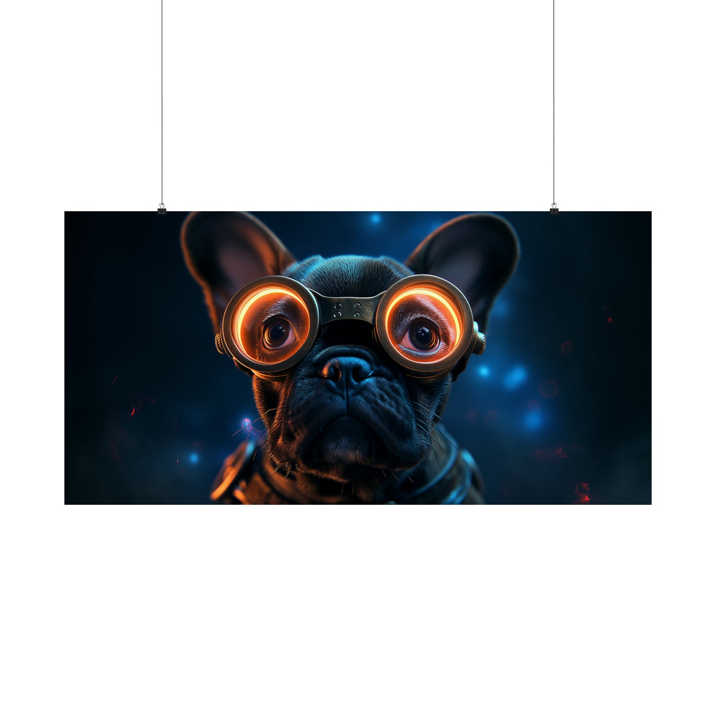 Super Frenchie Horizontal Posters