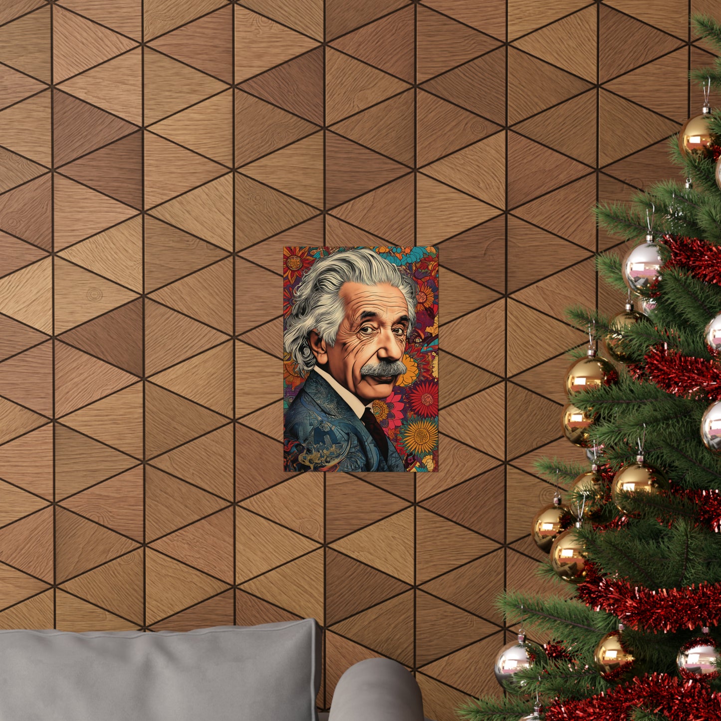 Einstein 1 Matte Vertical Posters