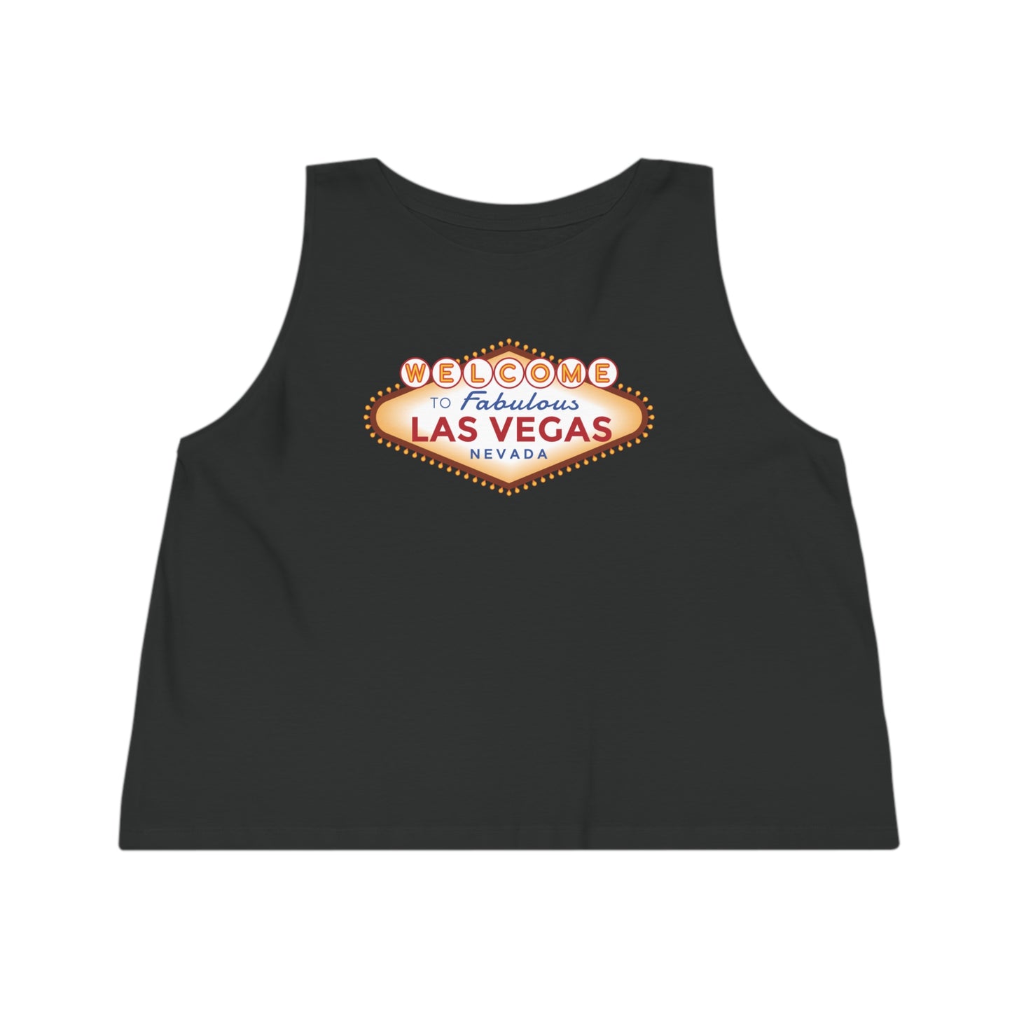 Las Vegas 3 Women's Dancer Cropped Tank Top