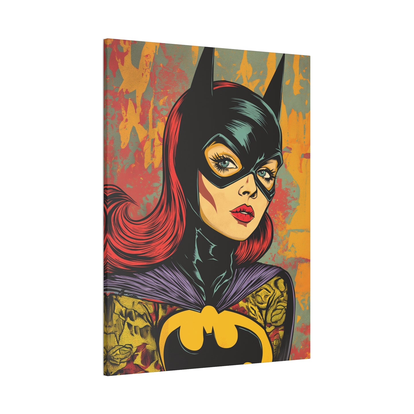 Batgirl 1 Canvas Stretched, 0.75"