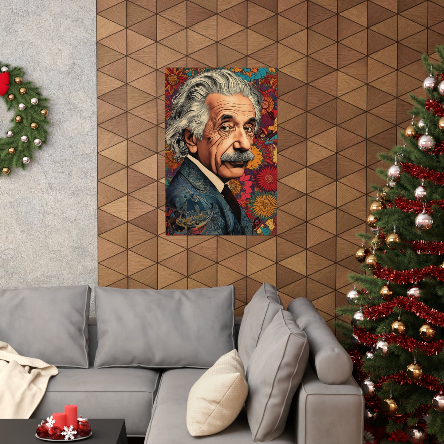 Einstein 1 Matte Vertical Posters