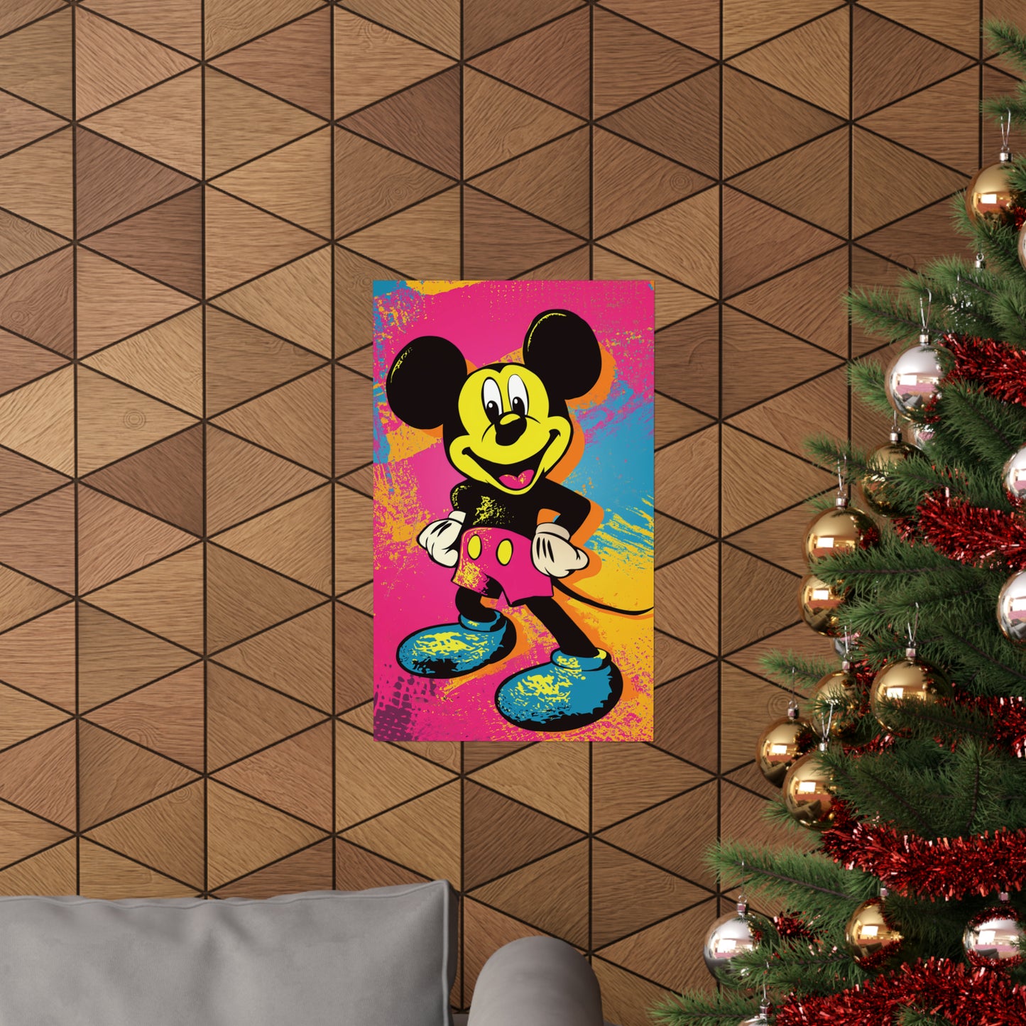 Mick the Mouse 5 Matte Vertical Posters