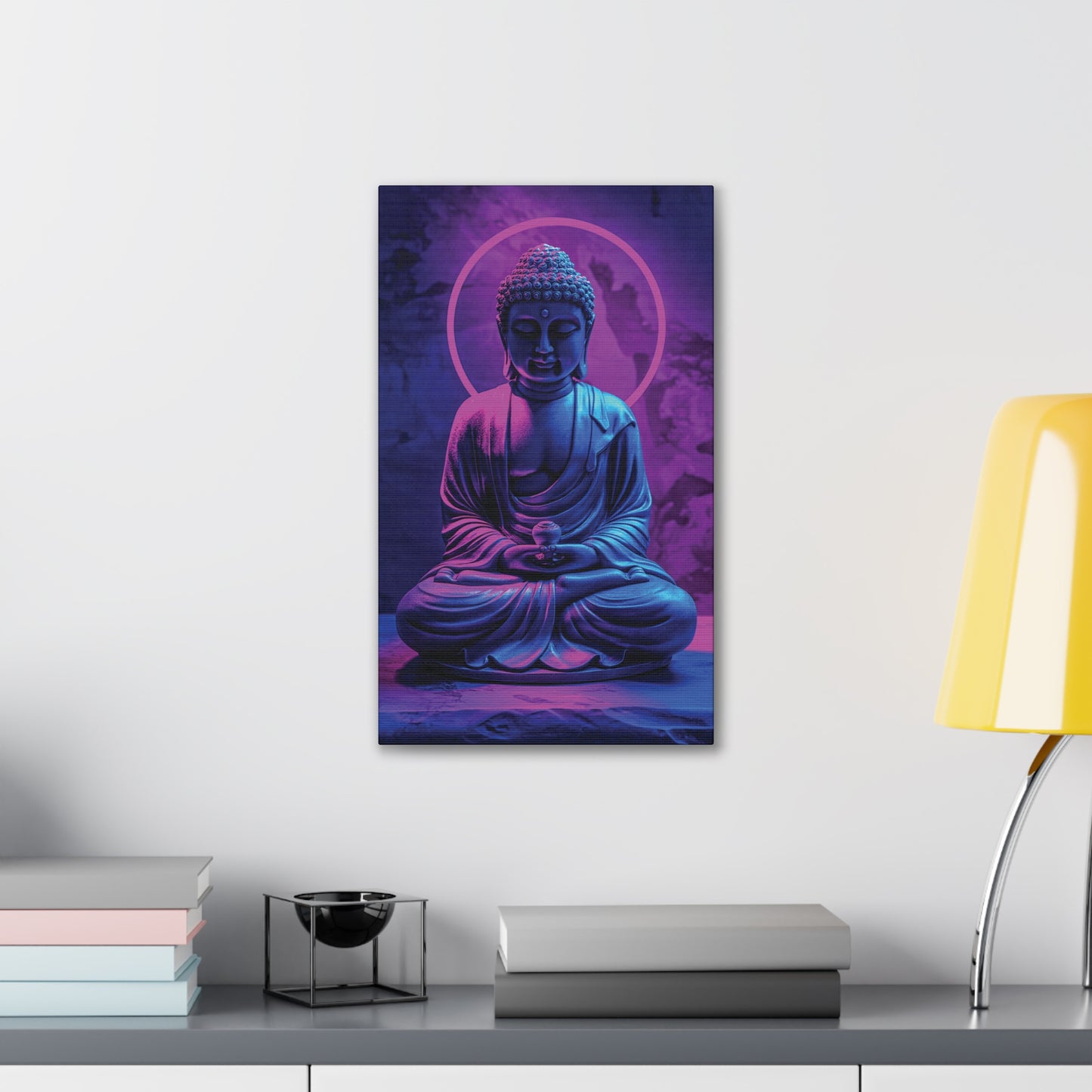 Buddha 20 Canvas Stretched, 0.75"