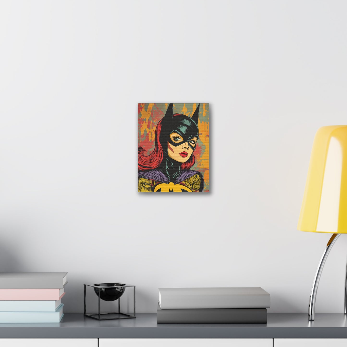 Batgirl 1 Canvas Stretched, 0.75"