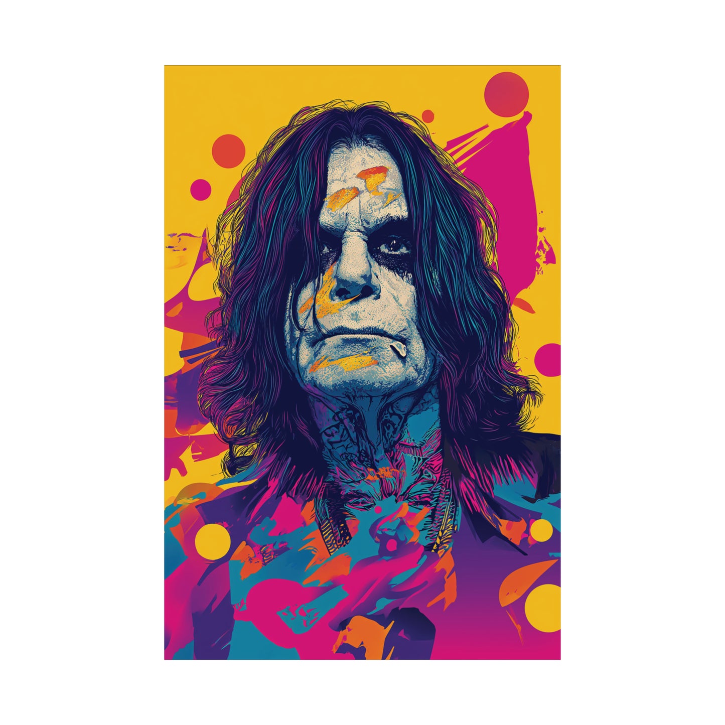 Ozzy 2 Matte Vertical Posters