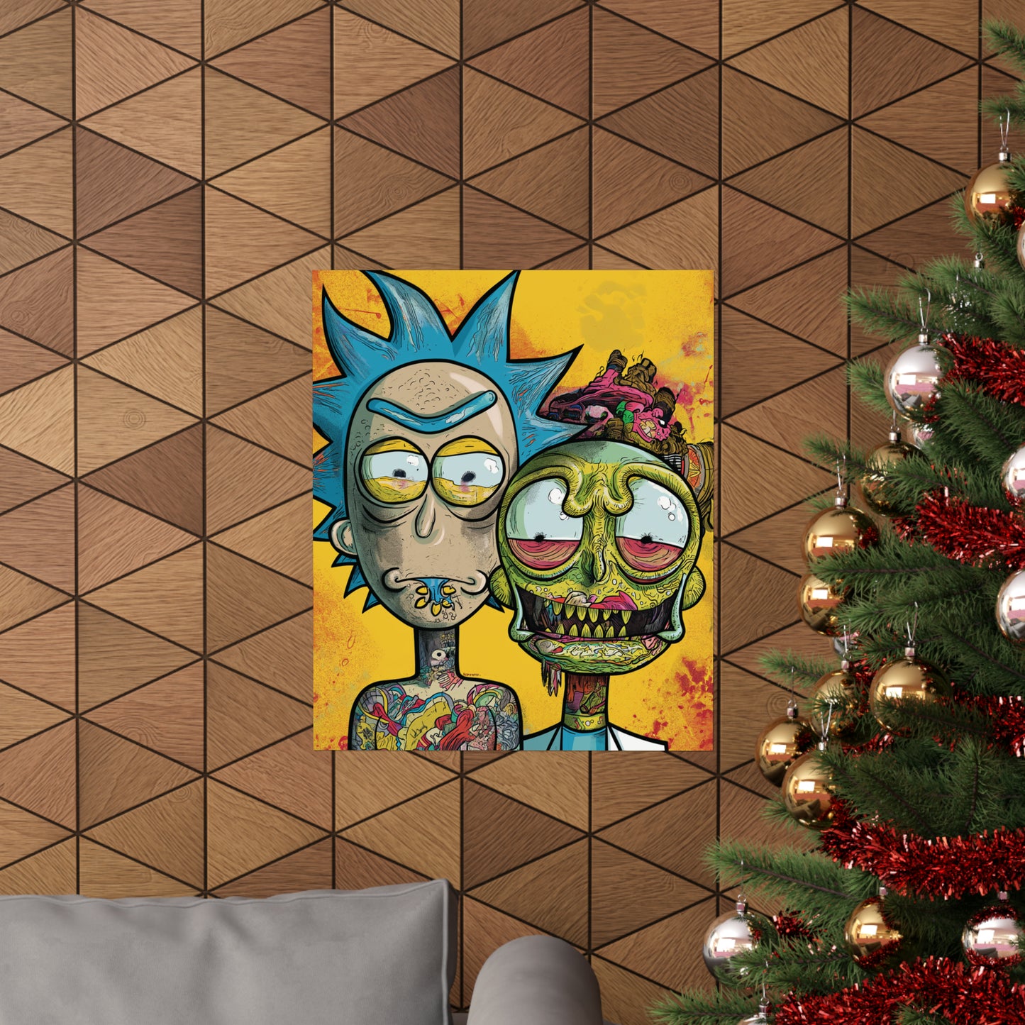 Rick 4 Matte Vertical Posters