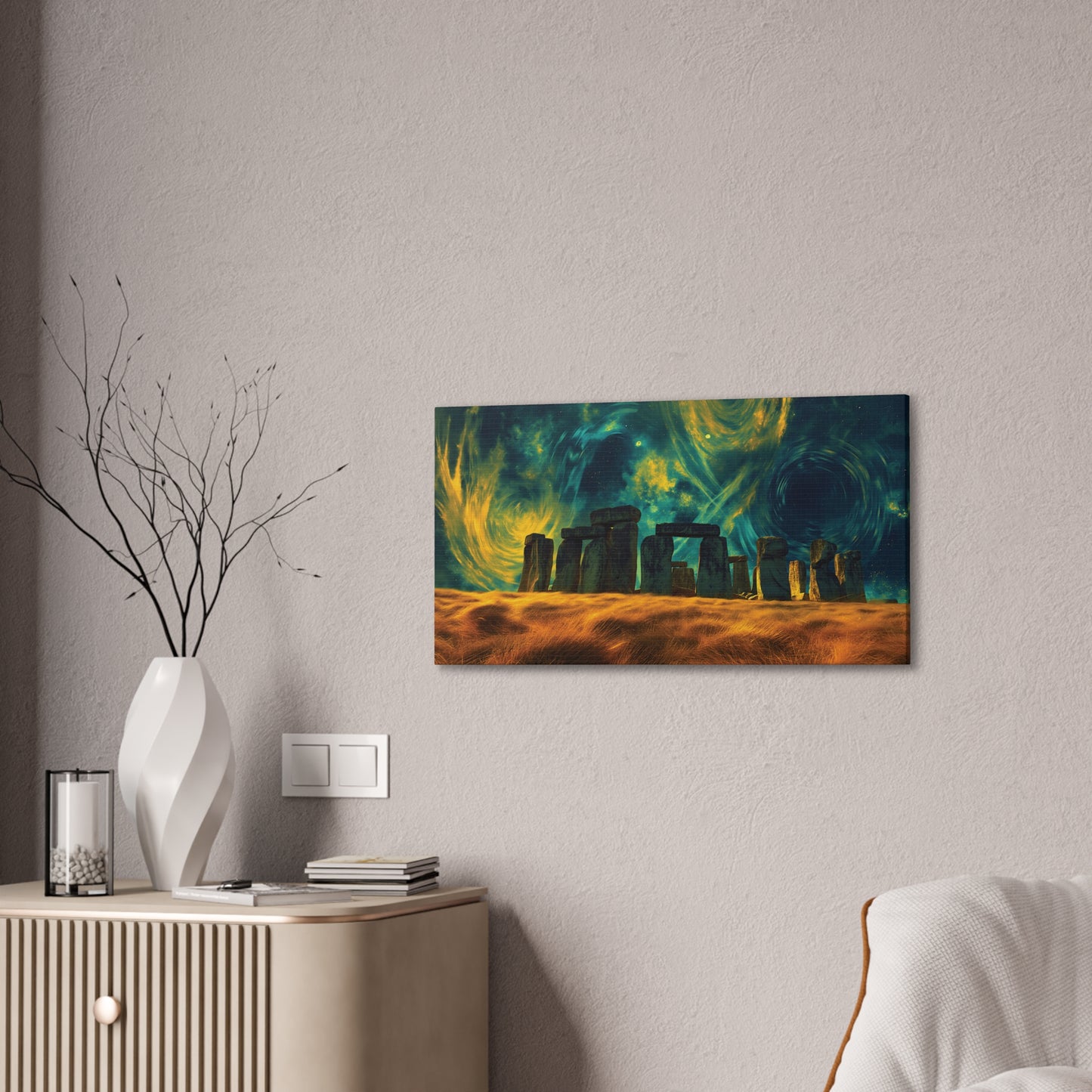 Stonehenge Energy Canvas Stretched, 0.75"