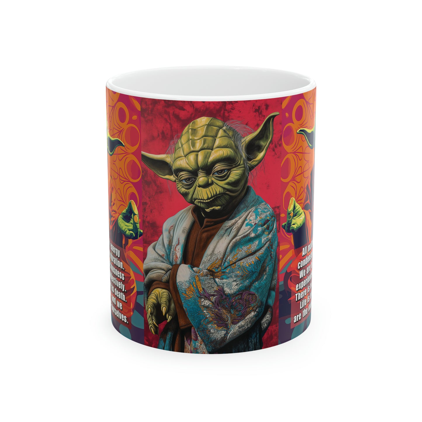 Meditating Yoda 1Ceramic Mug 11oz