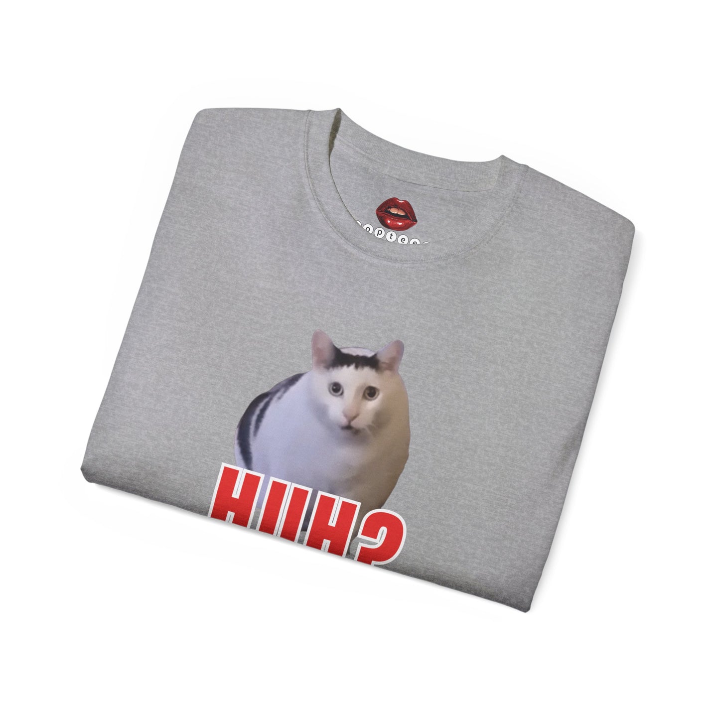 Huh? Cat Unisex Ultra Cotton Tee