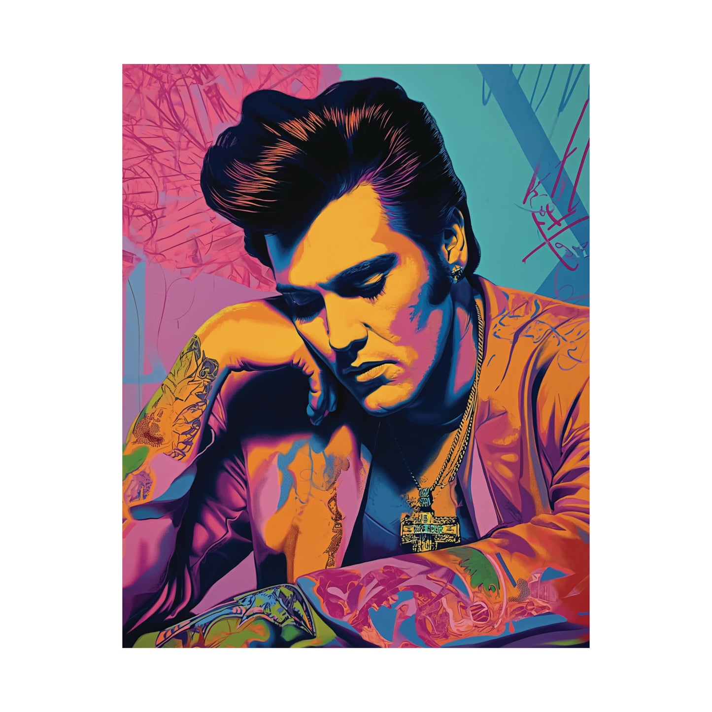 Elvis 1 Matte Vertical Posters