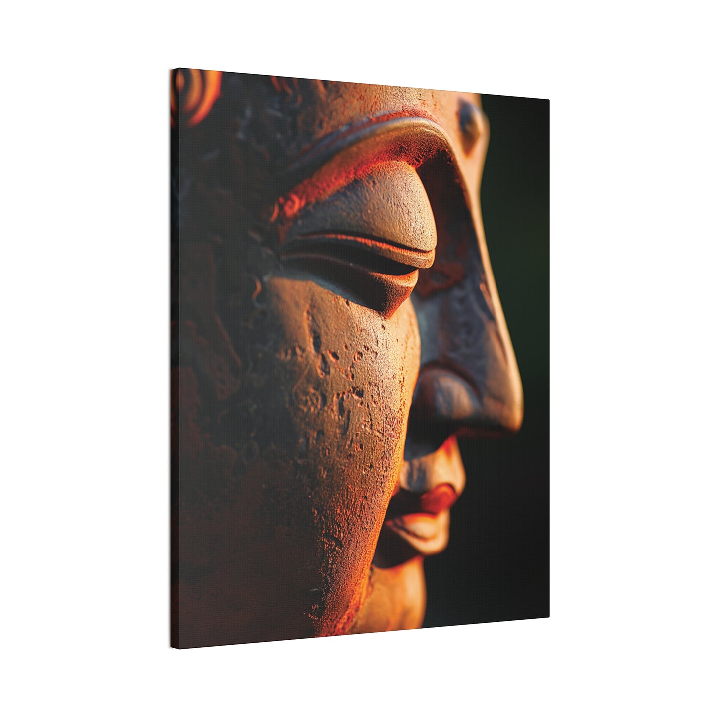 Buddha 23 Canvas Stretched, 0.75"