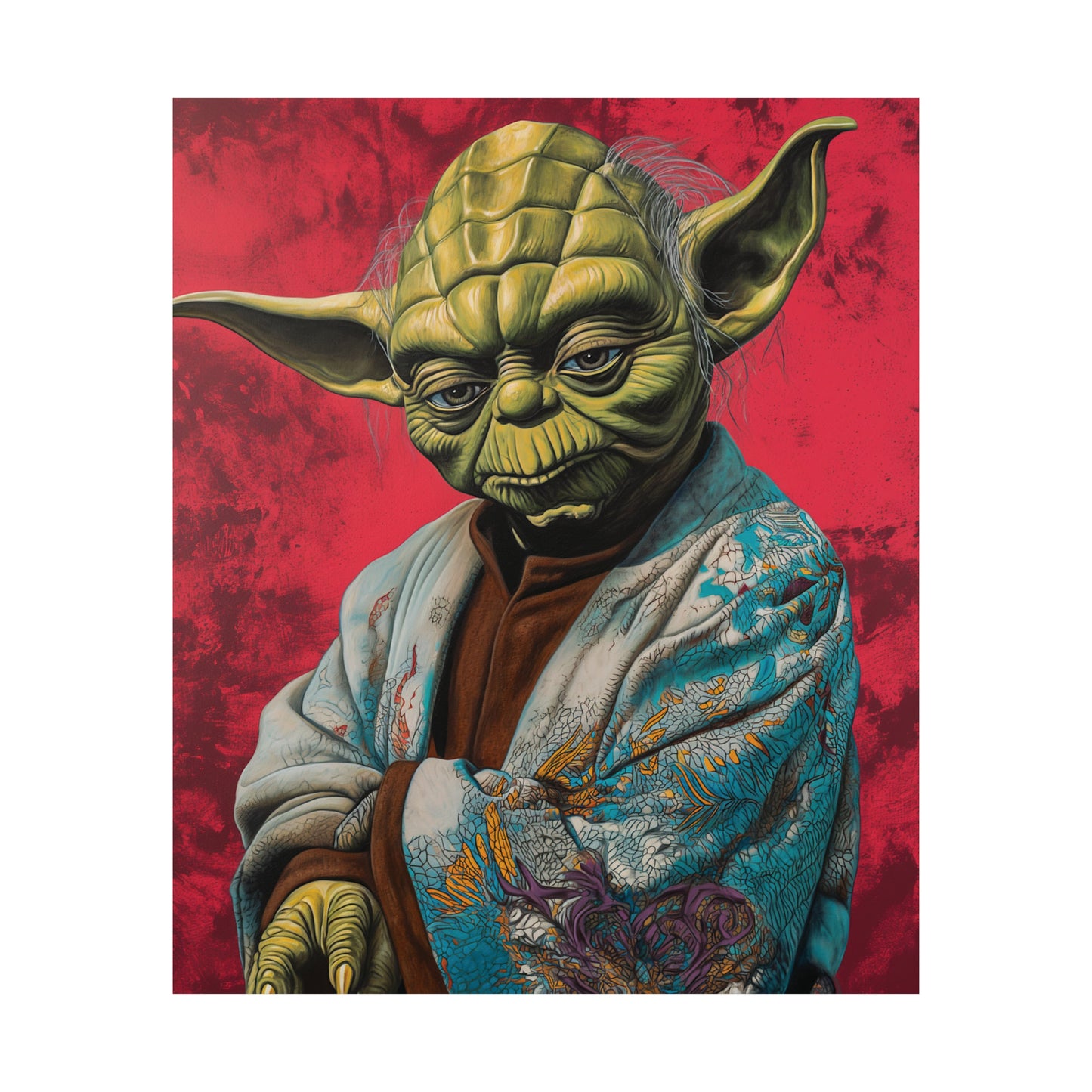 Yoda 2 Matte Vertical Posters