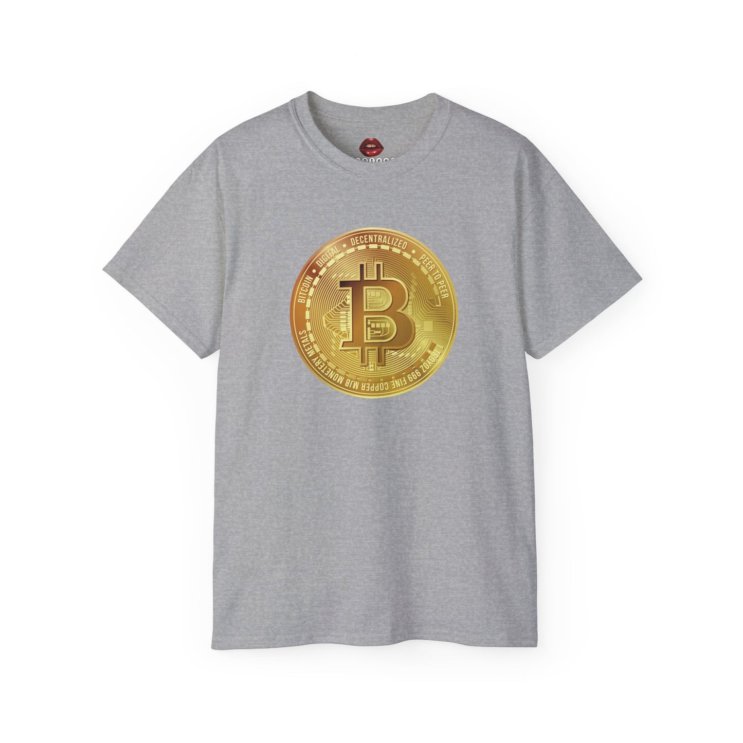 Bitcoin Coin Unisex Ultra Cotton Tee