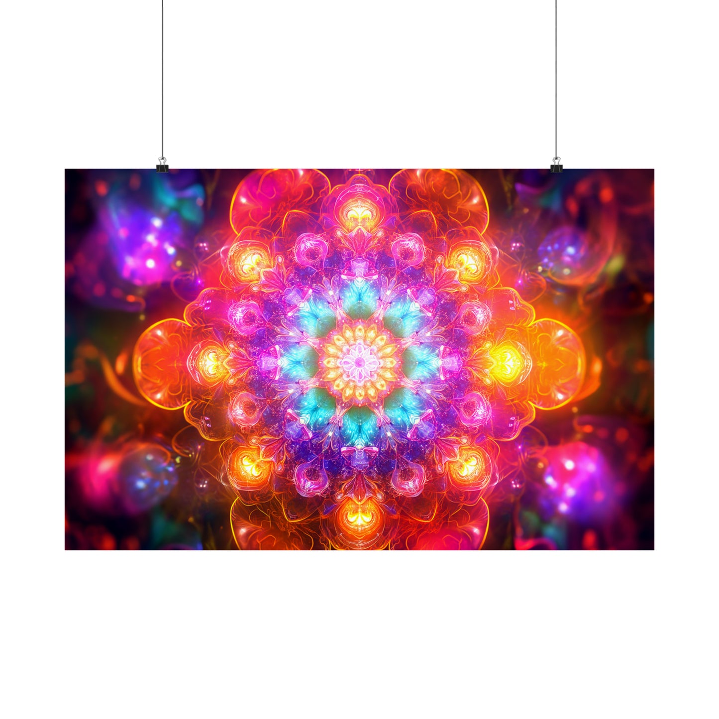 Mandala 2 Horizontal Posters