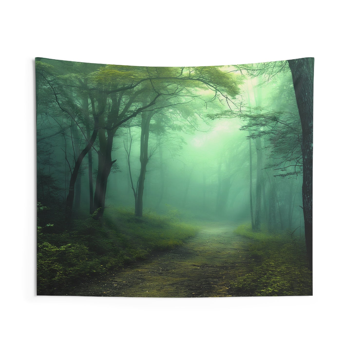 Misty Woods 2 Indoor Wall Tapestries