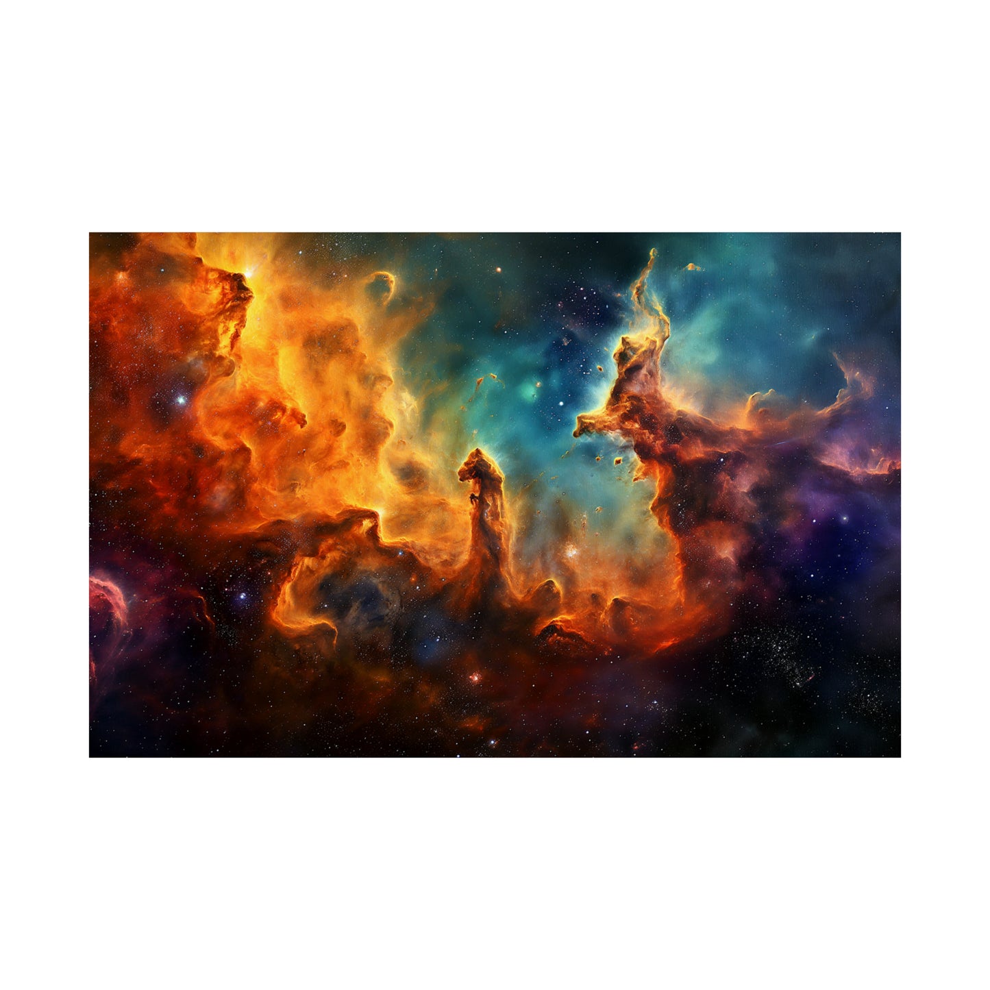 Nebula 1 Horizontal Posters