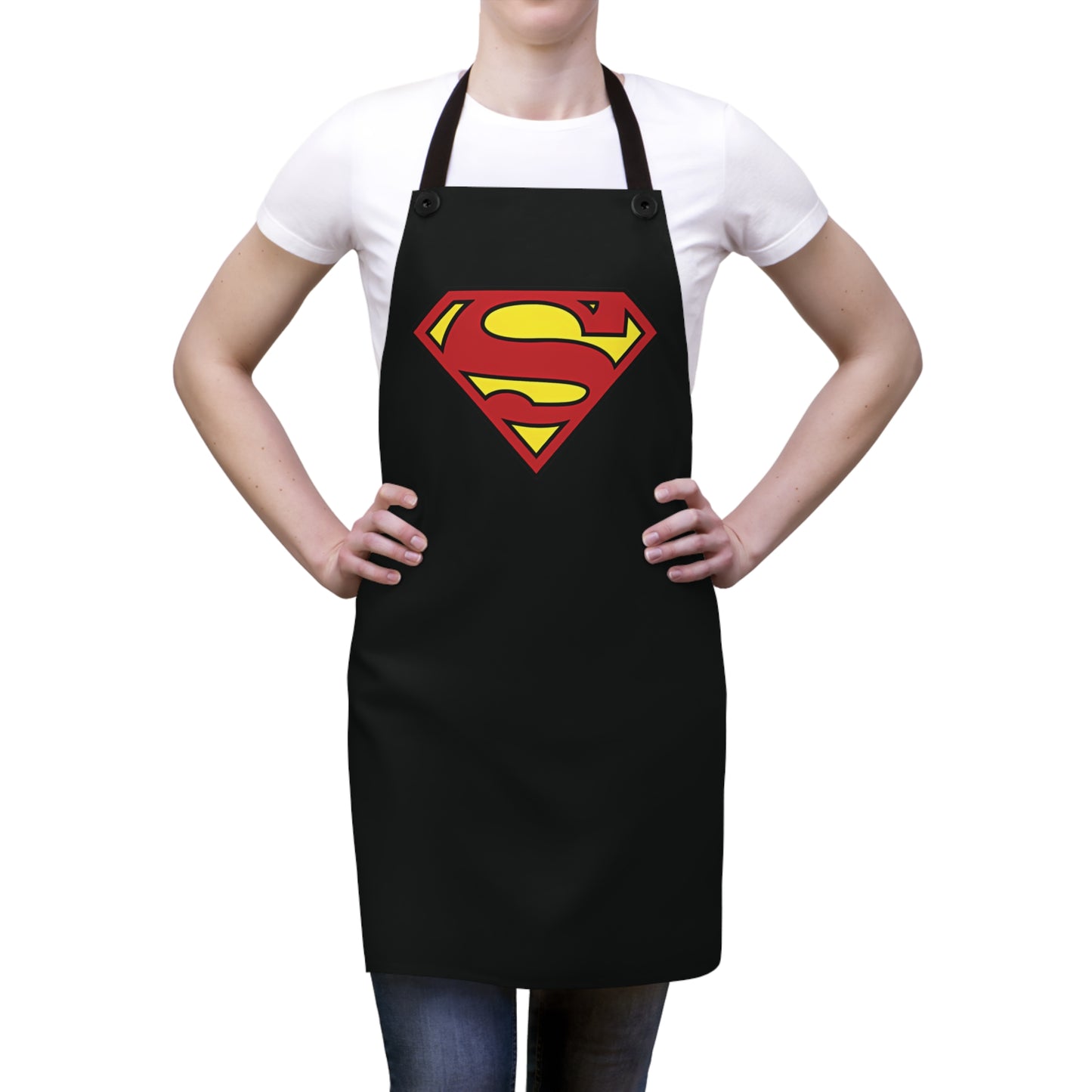 Superman Black Apron (AOP)