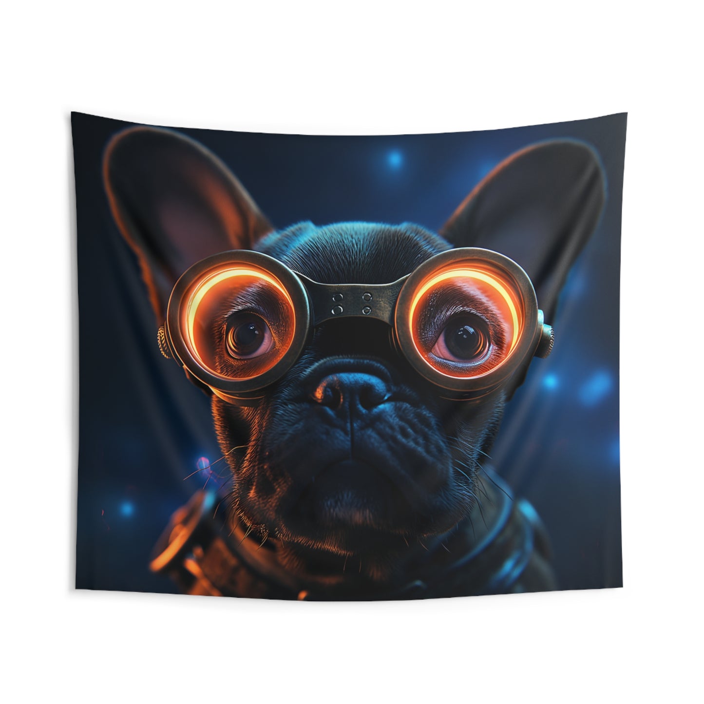 Pug Cadet Indoor Wall Tapestries