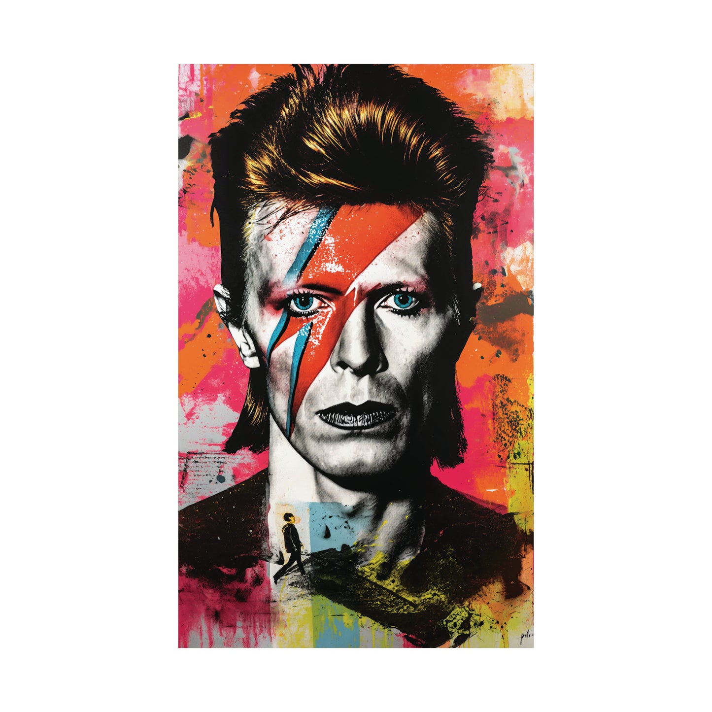 Bowie 2 Matte Vertical Posters