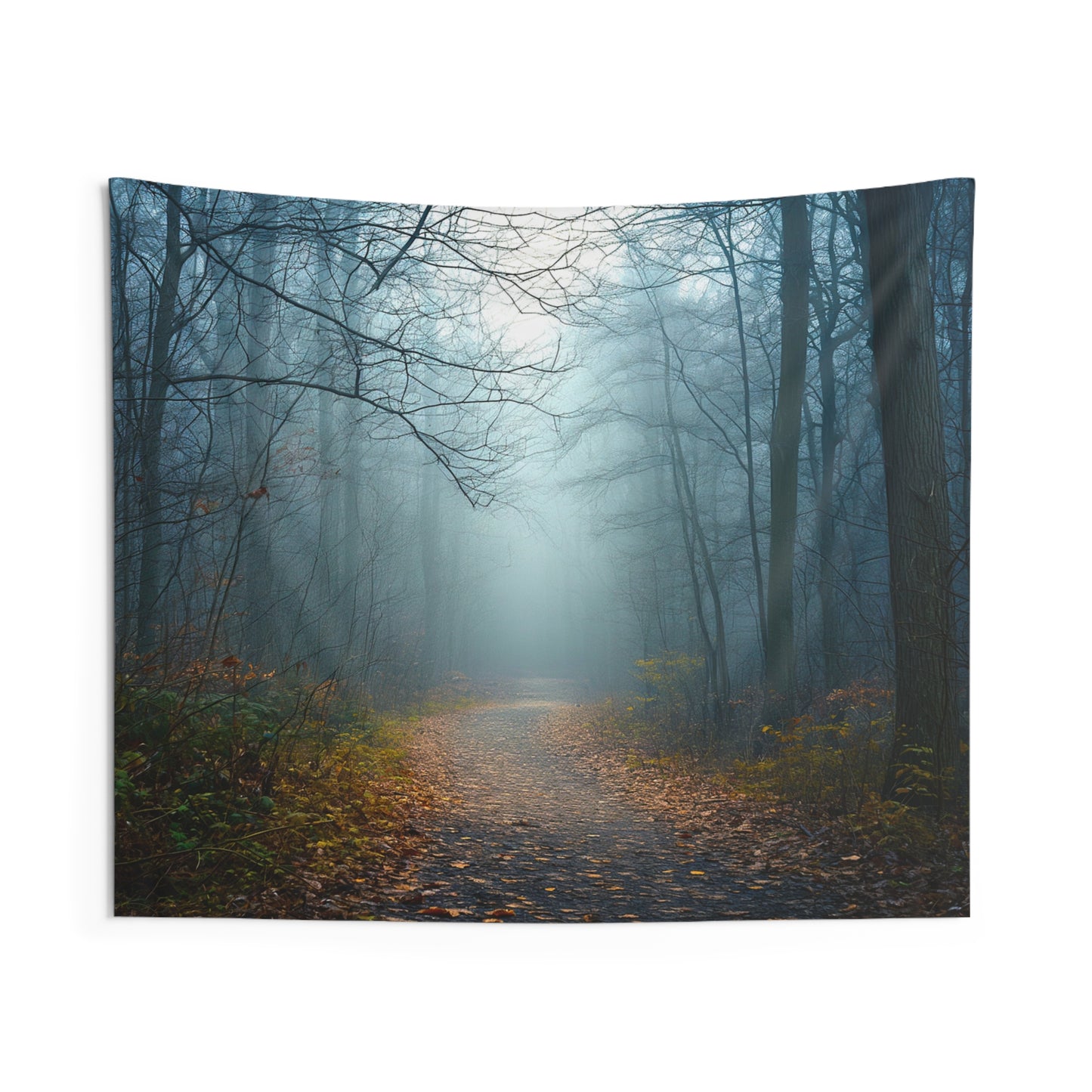 Misty Woods 1 Indoor Wall Tapestries