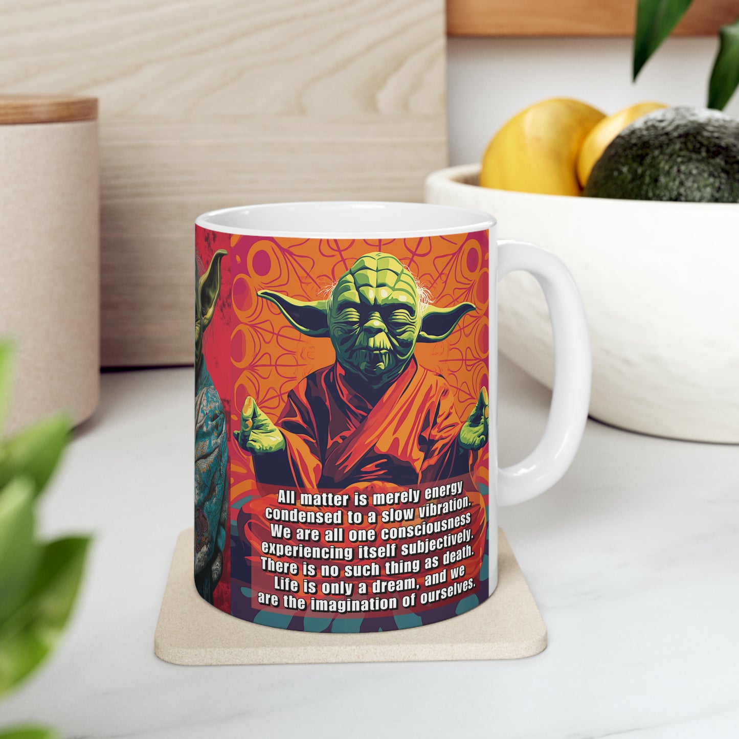 Meditating Yoda 1Ceramic Mug 11oz