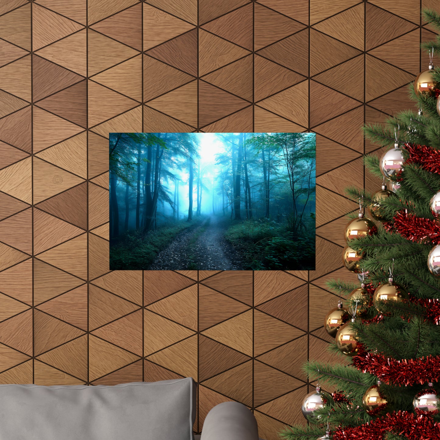 Woods 4 Horizontal Posters