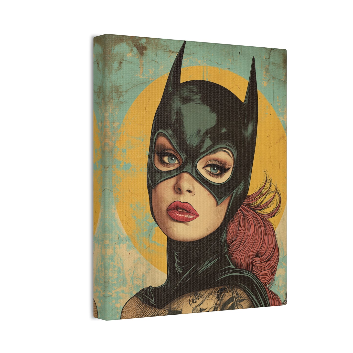 Batgirl 2 Canvas Stretched, 0.75"