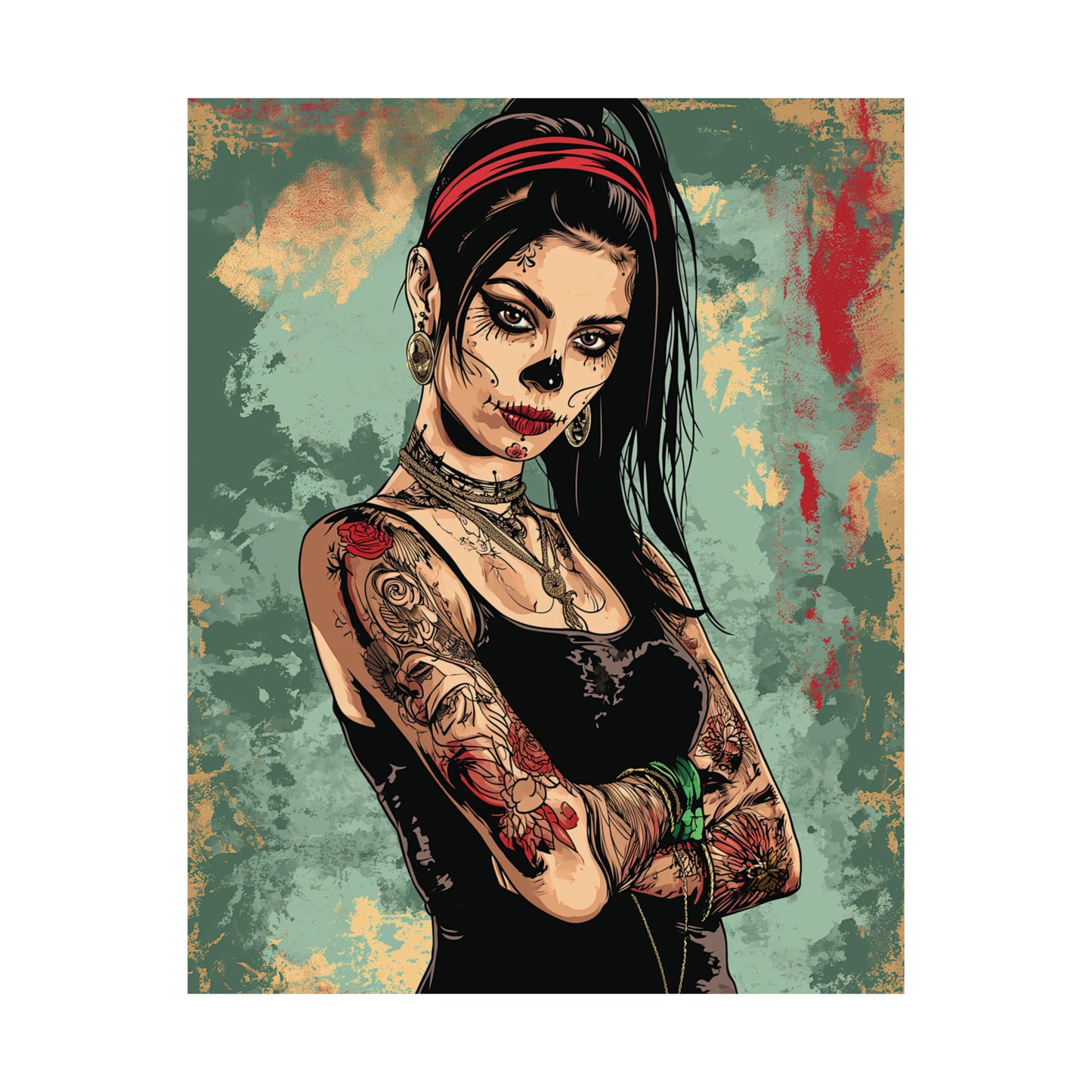 Day of the Dead 2 Matte Vertical Posters