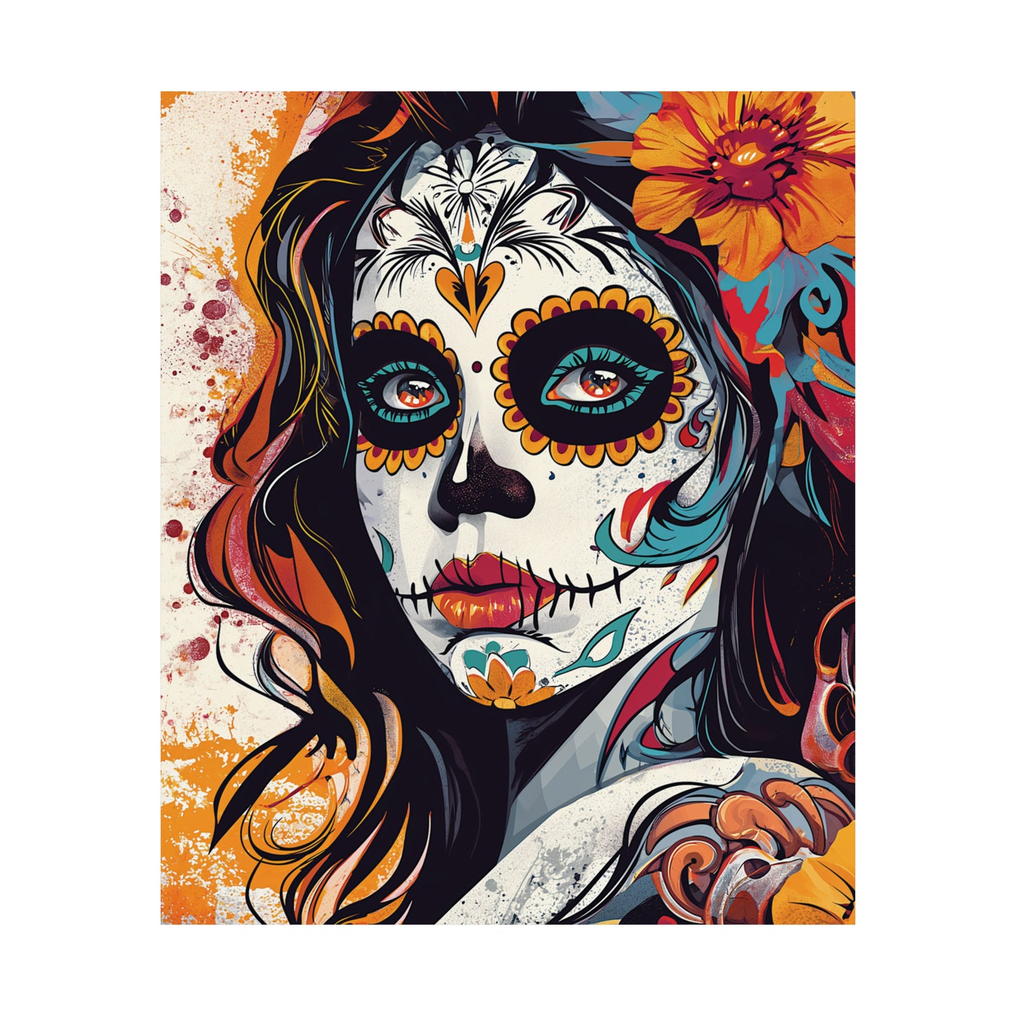 Day of the Dead 8 Matte Vertical Posters