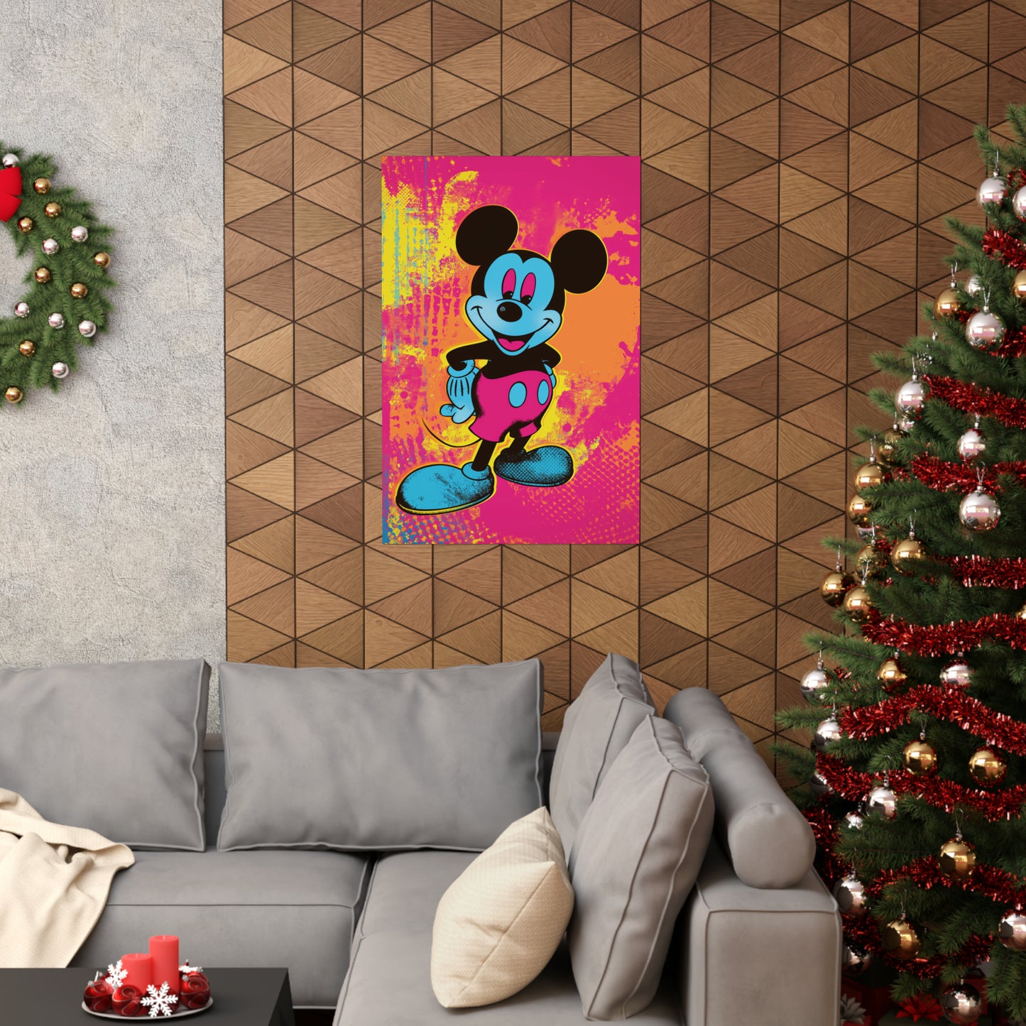 Mick the Mouse 3 Matte Vertical Posters