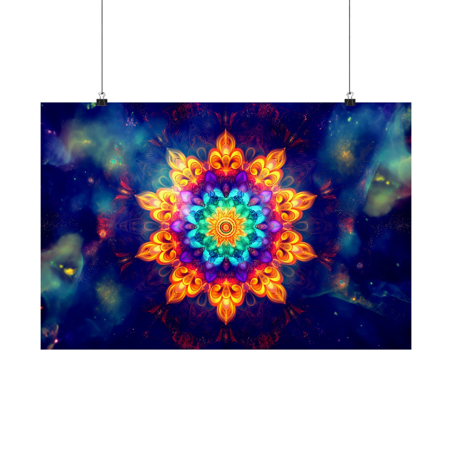 Mandala 3 Horizontal Posters