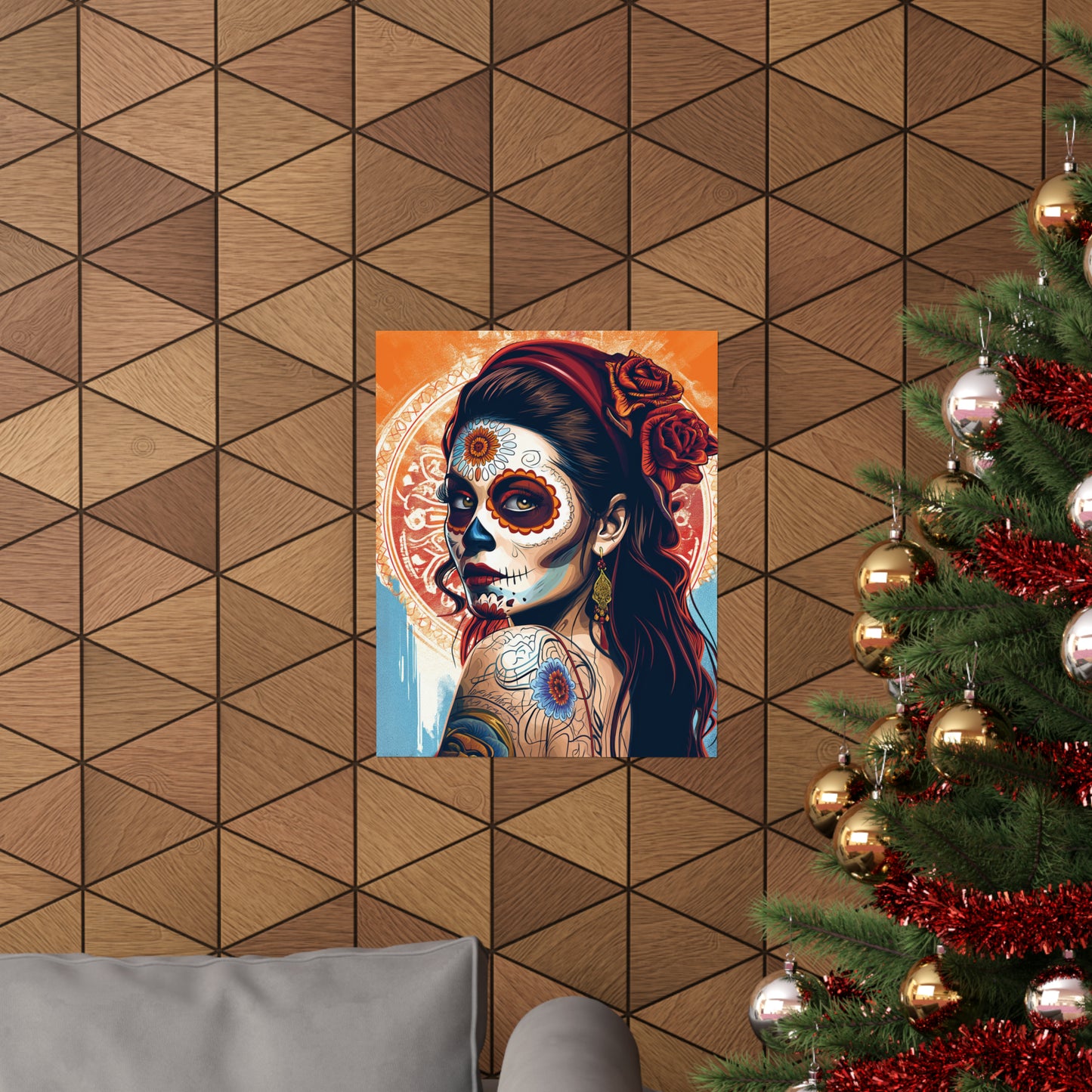 Day of the Dead 7 Matte Vertical Posters